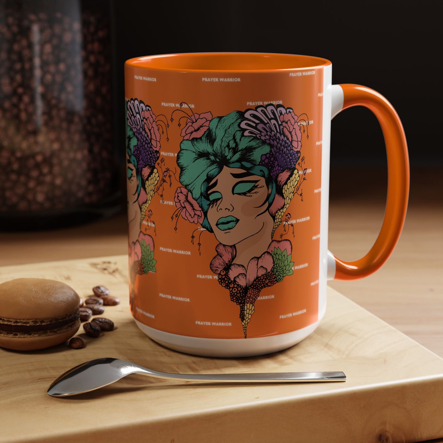 Prayer Warrior - Mug (Orange)
