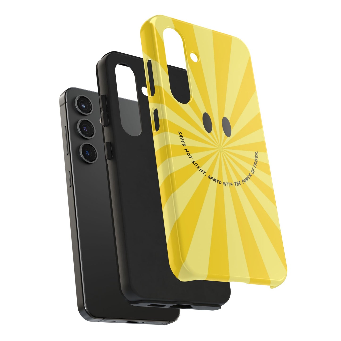 Tough Phone Case - 'Saved Not Silent''