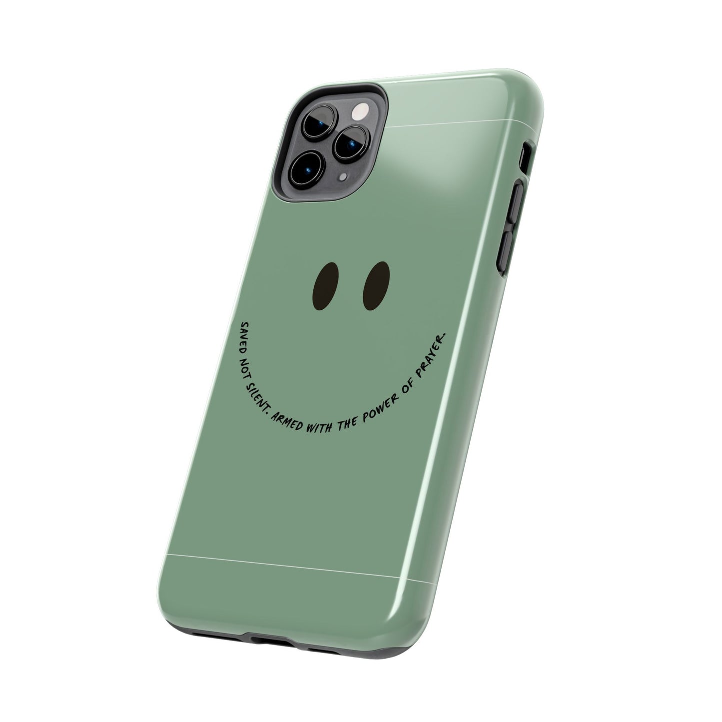 Tough Phone Case - 'Saved Not Silent''