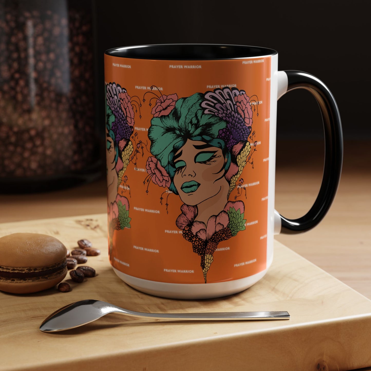 Prayer Warrior - Mug (Orange)