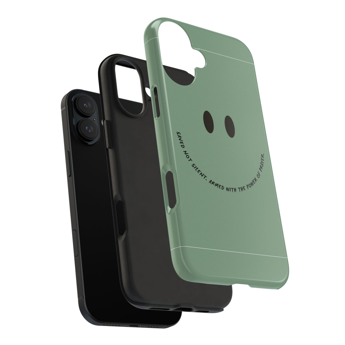 Tough Phone Case - 'Saved Not Silent''