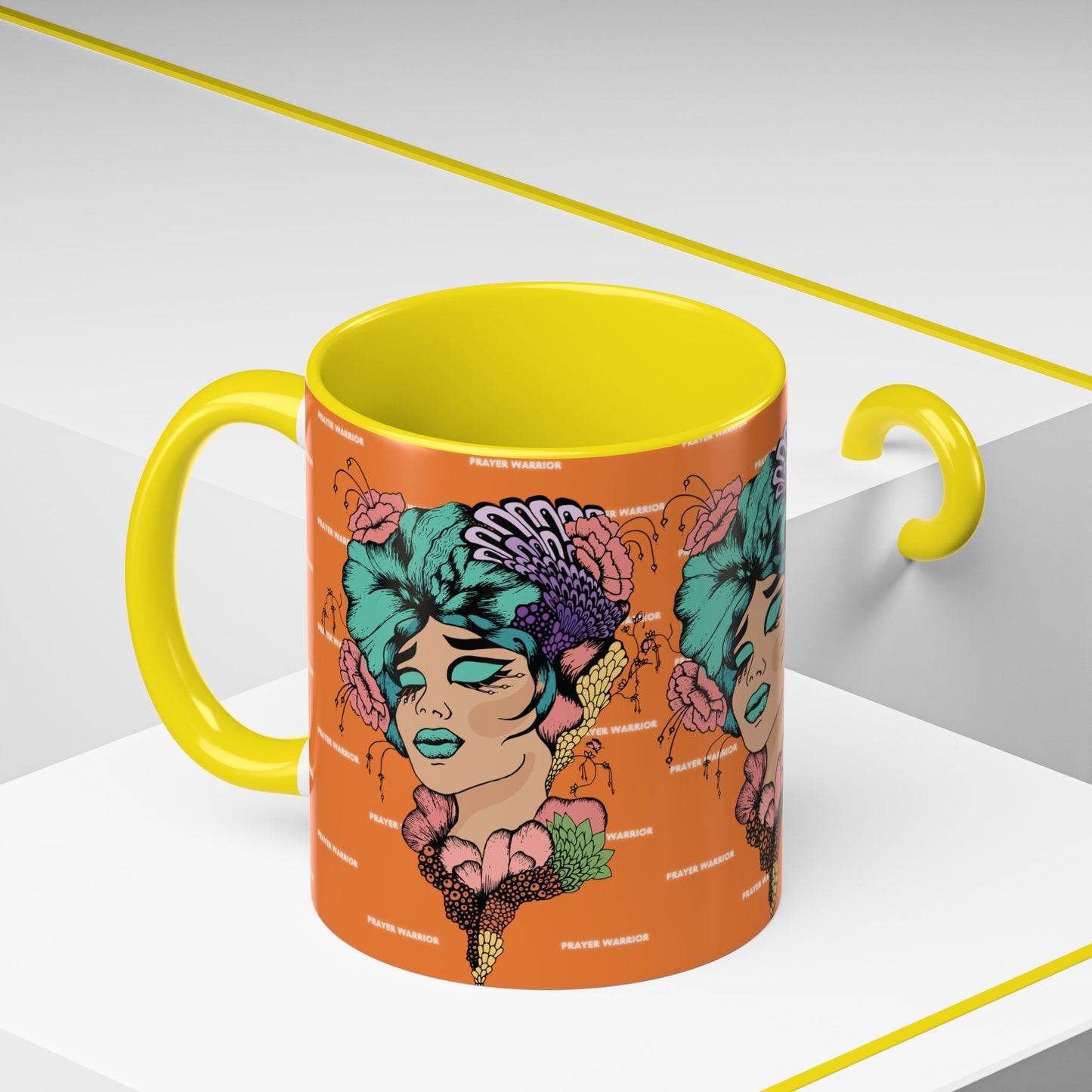 Prayer Warrior - Mug (Orange)