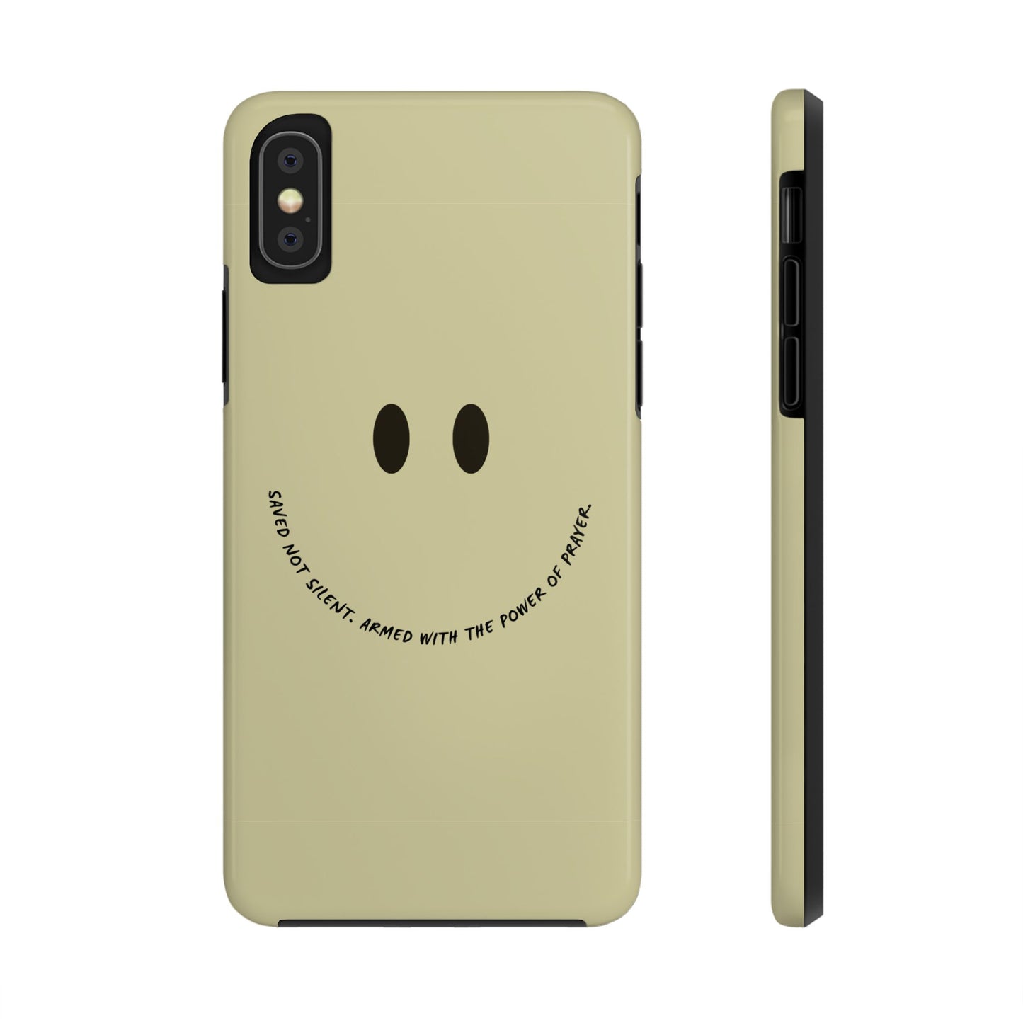 Tough Phone Case - 'Saved Not Silent''