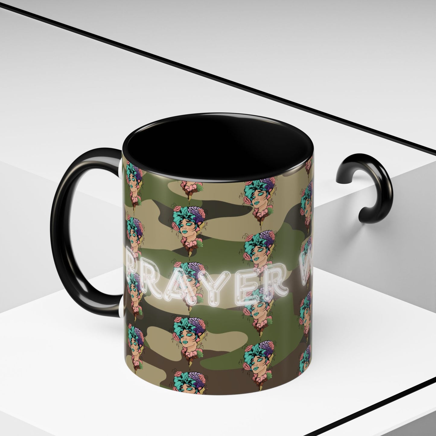 Prayer Warrior - Mug (Army)