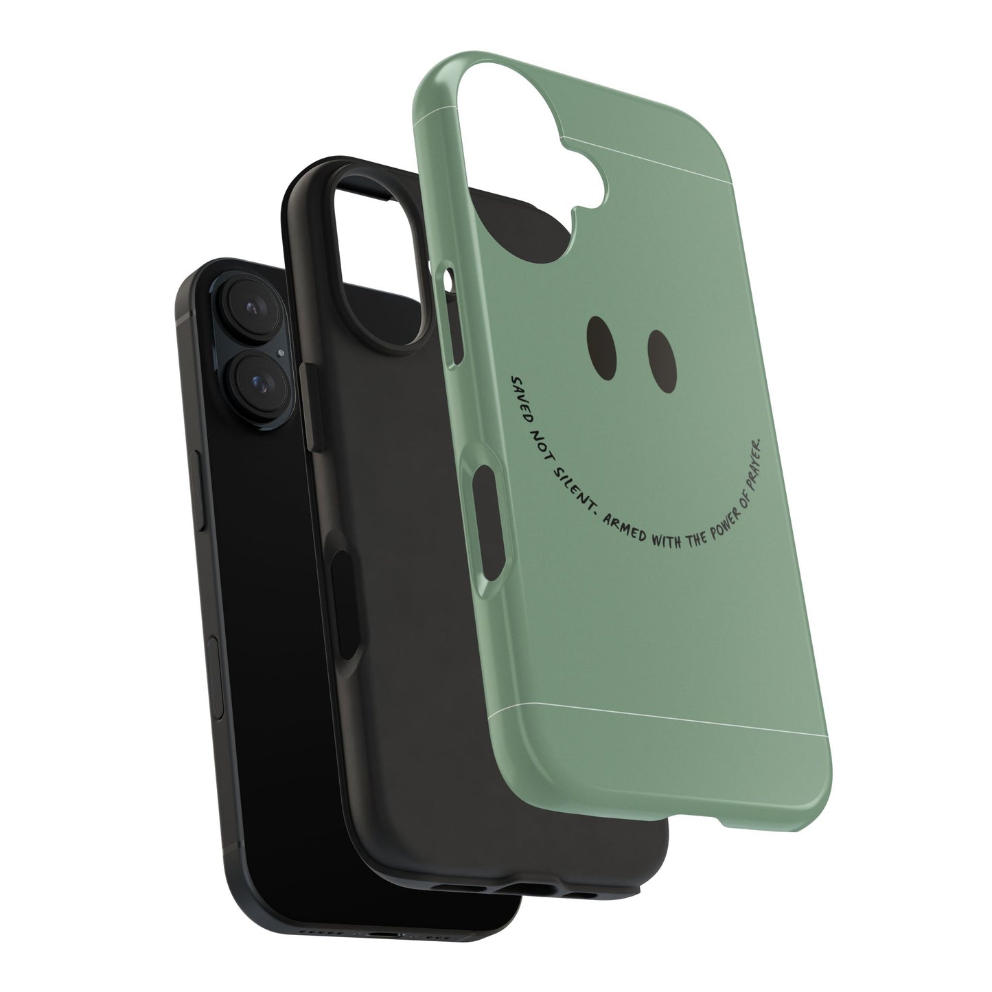 Tough Phone Case - 'Saved Not Silent''