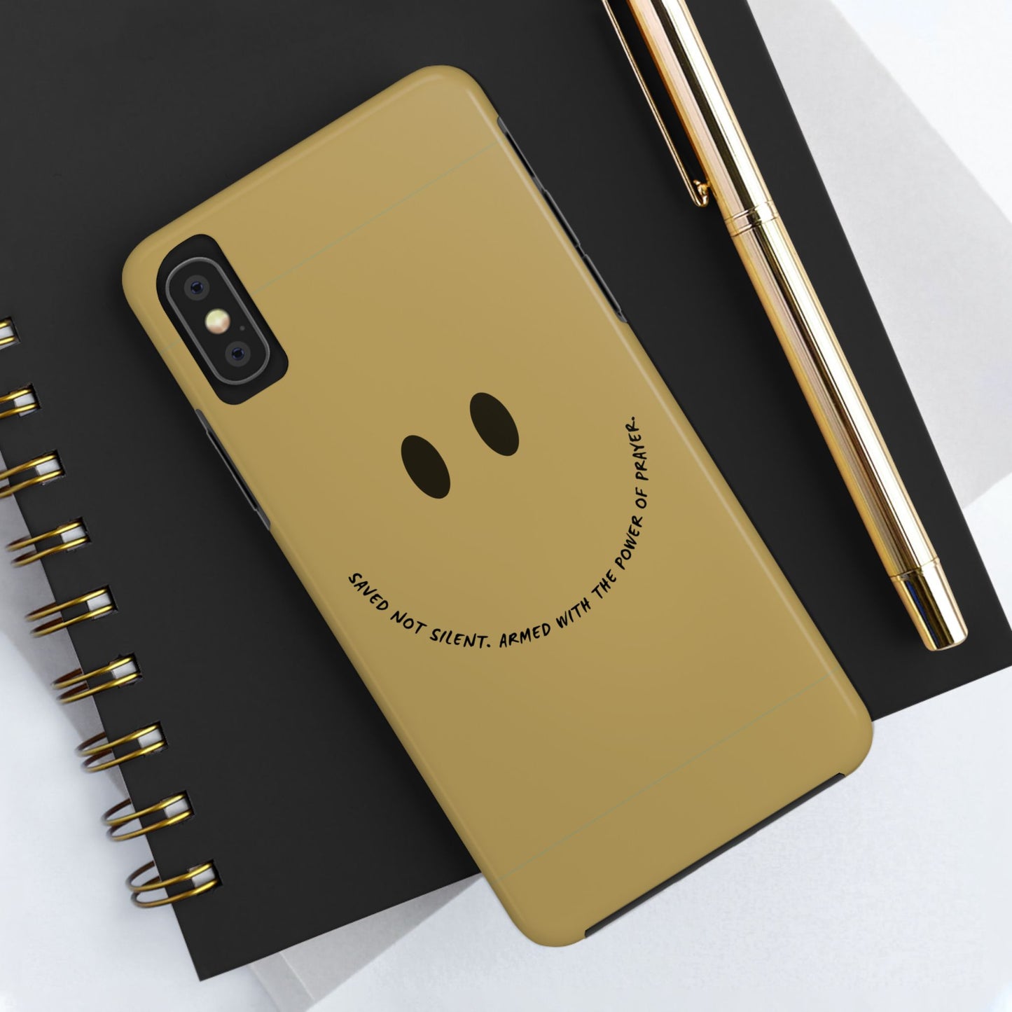 Tough Phone Case - 'Saved Not Silent''