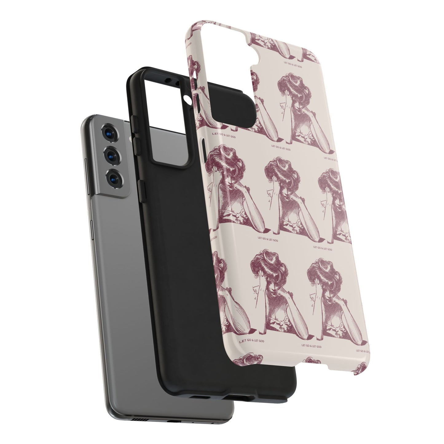 Tough Phone Case - 'Let Go & Let GOD'