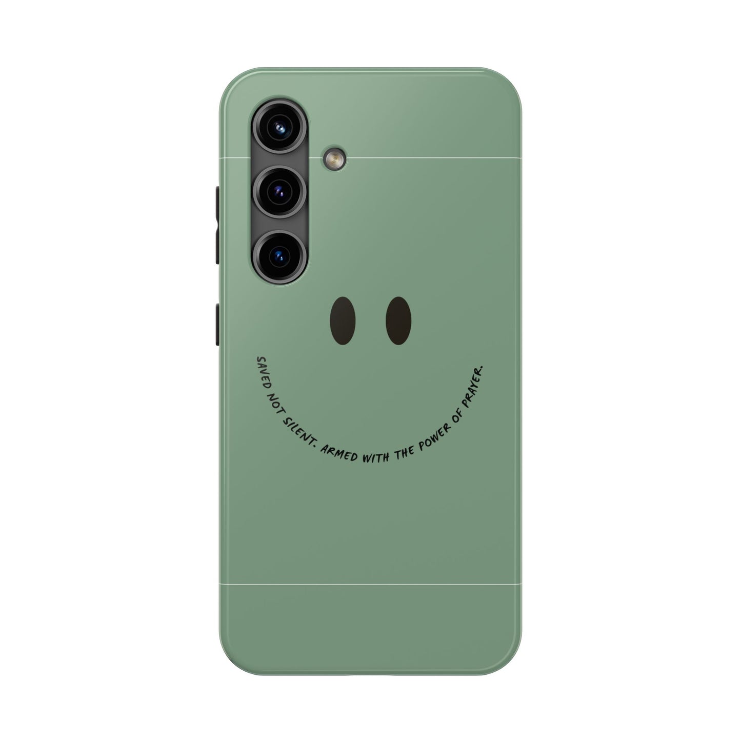 Tough Phone Case - 'Saved Not Silent''