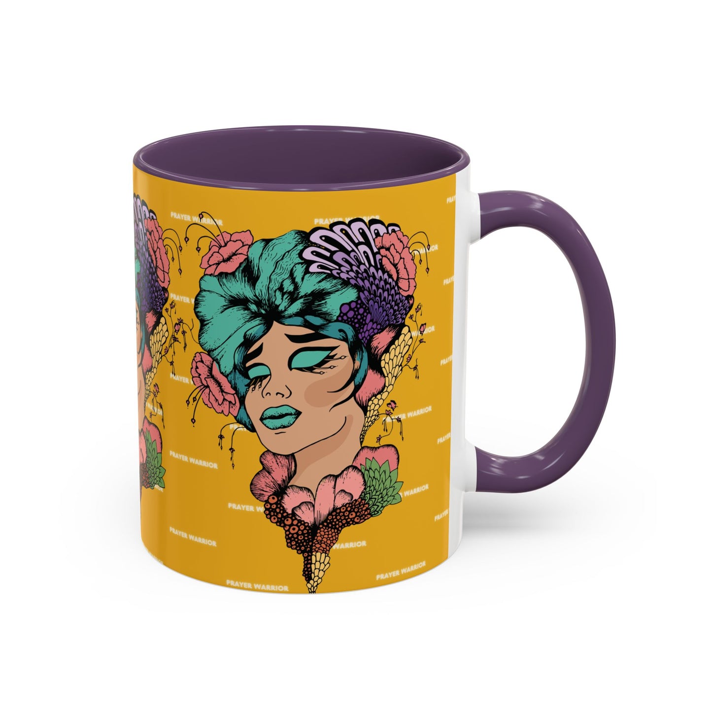Prayer Warrior - Mug (Yellow)