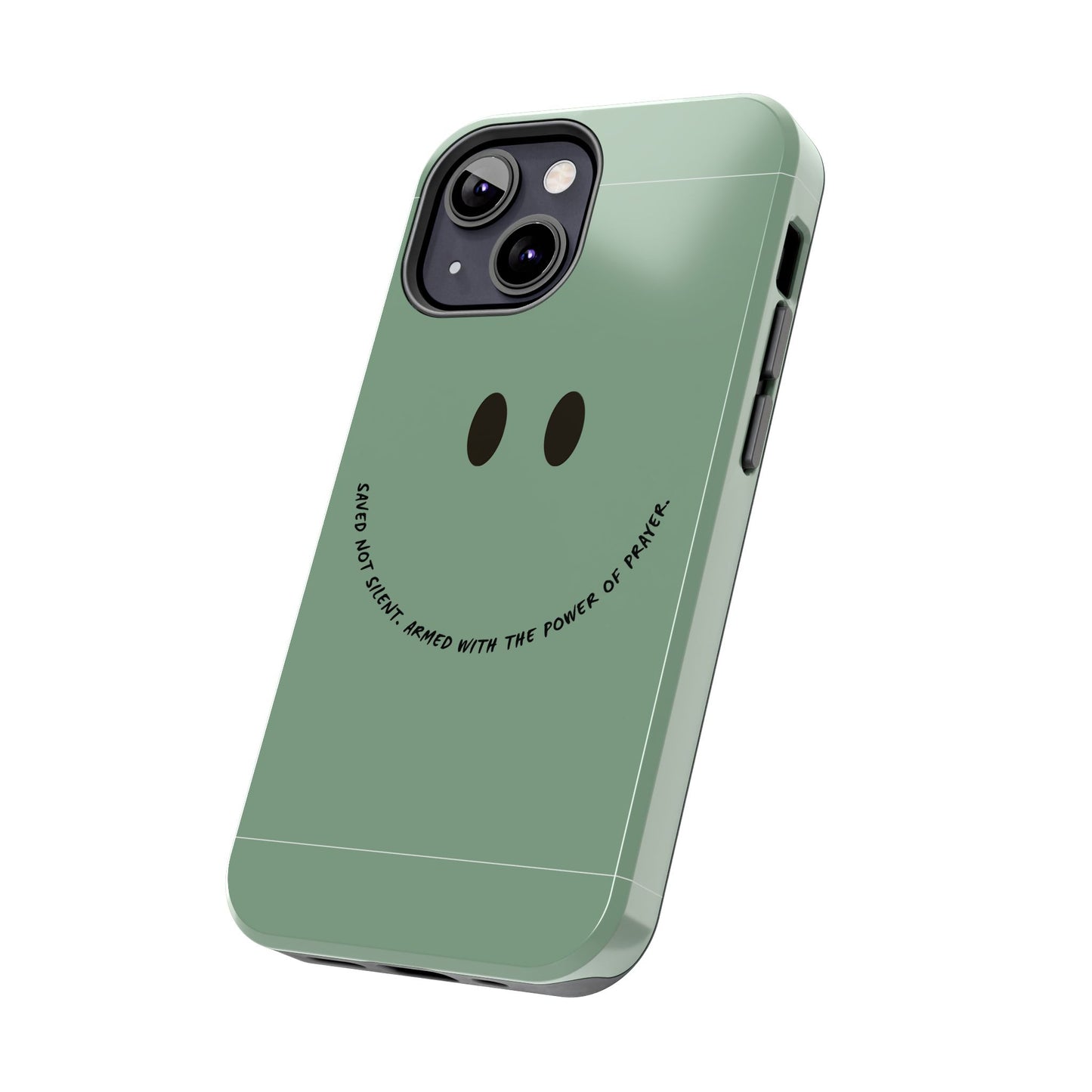 Tough Phone Case - 'Saved Not Silent''