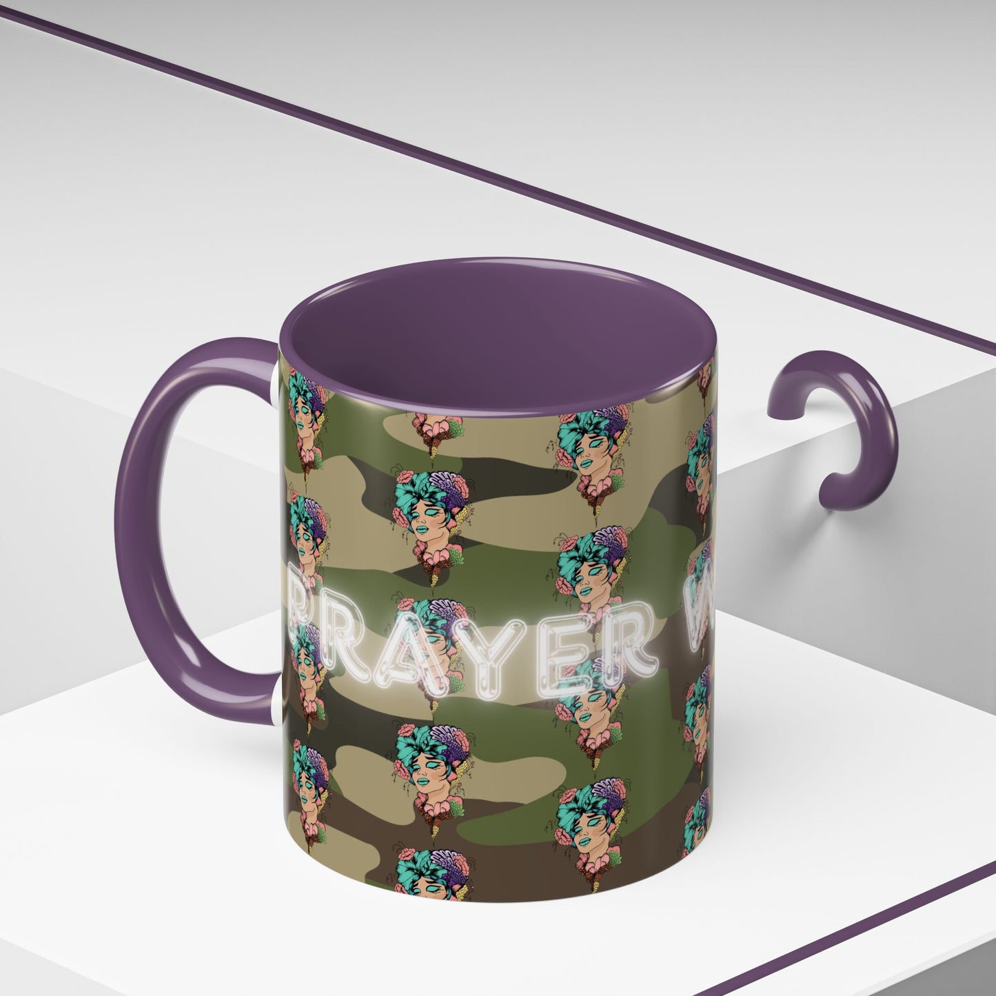 Prayer Warrior - Mug (Army)