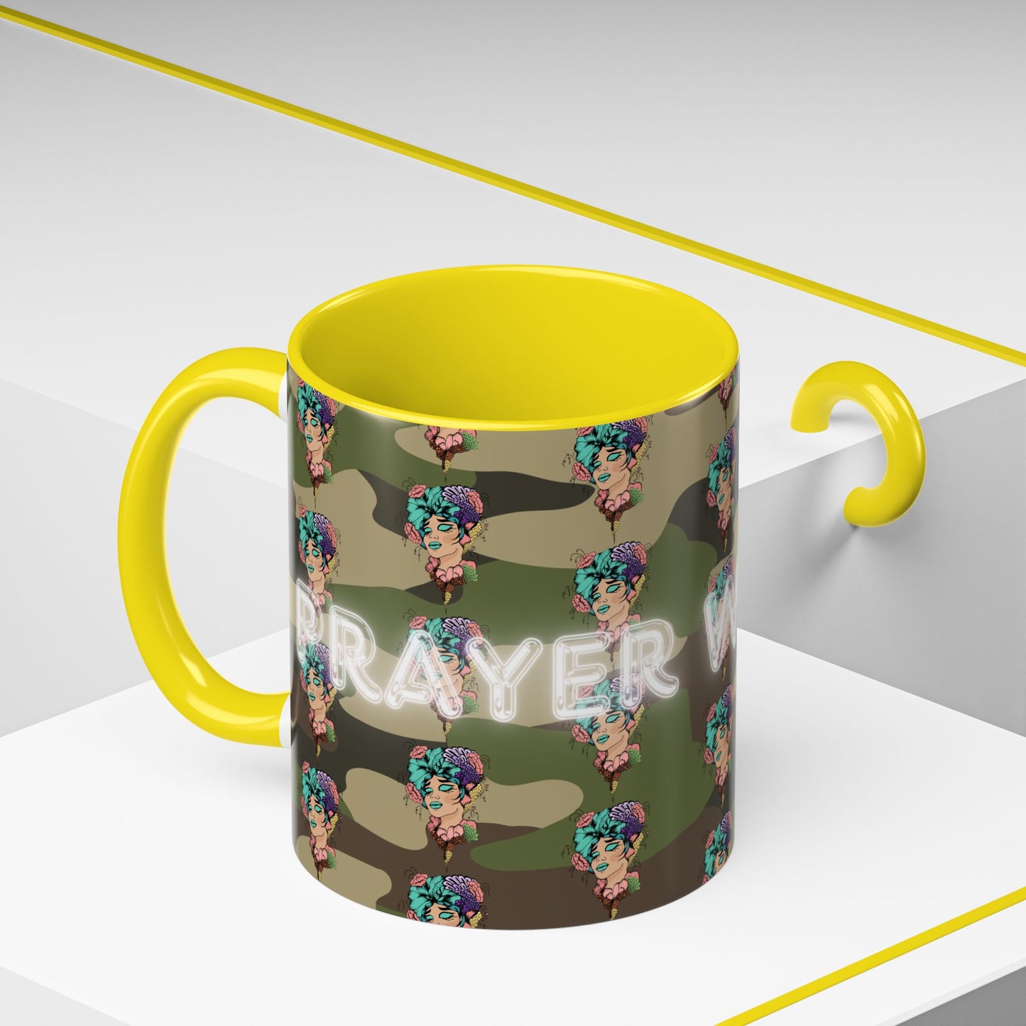 Prayer Warrior - Mug (Army)