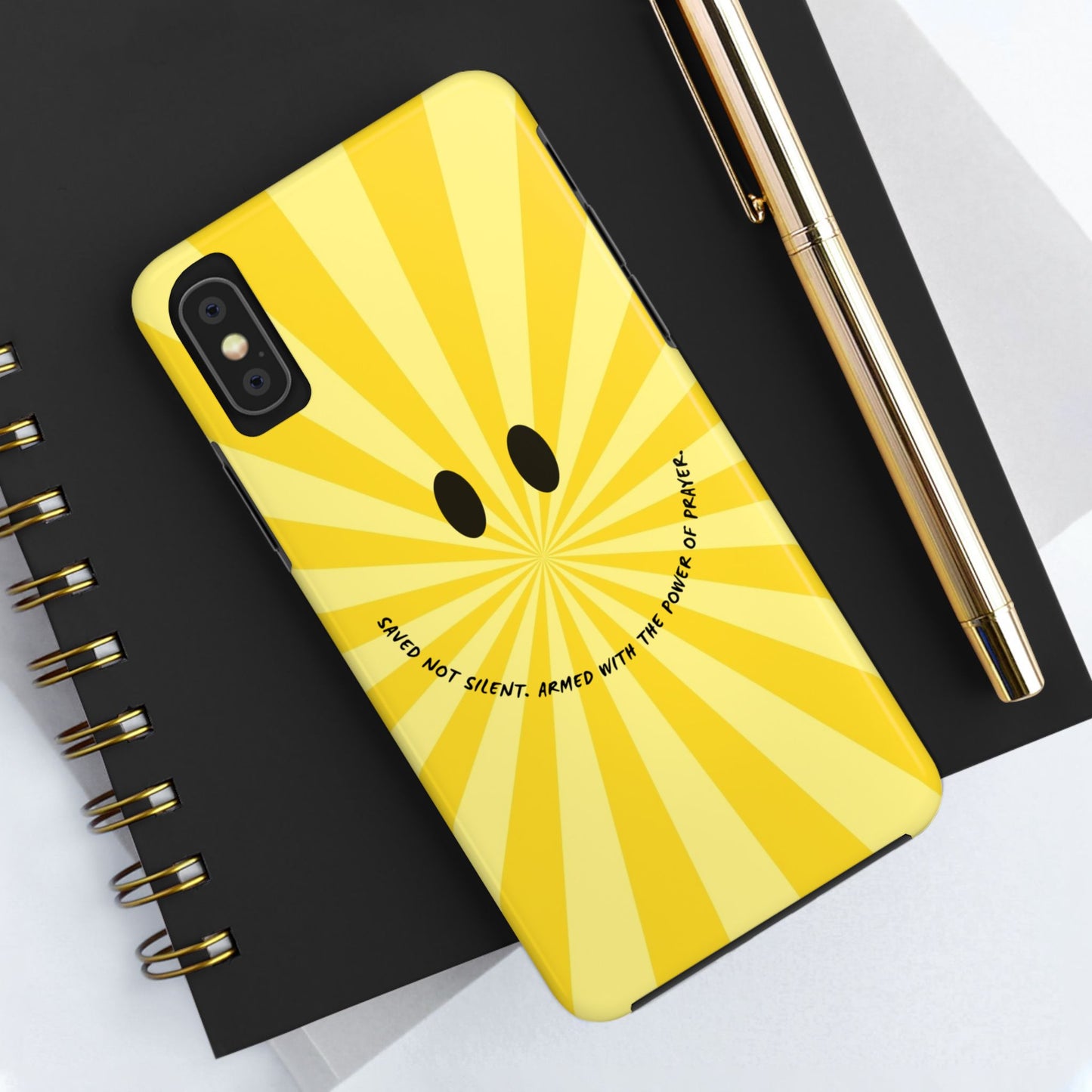 Tough Phone Case - 'Saved Not Silent''