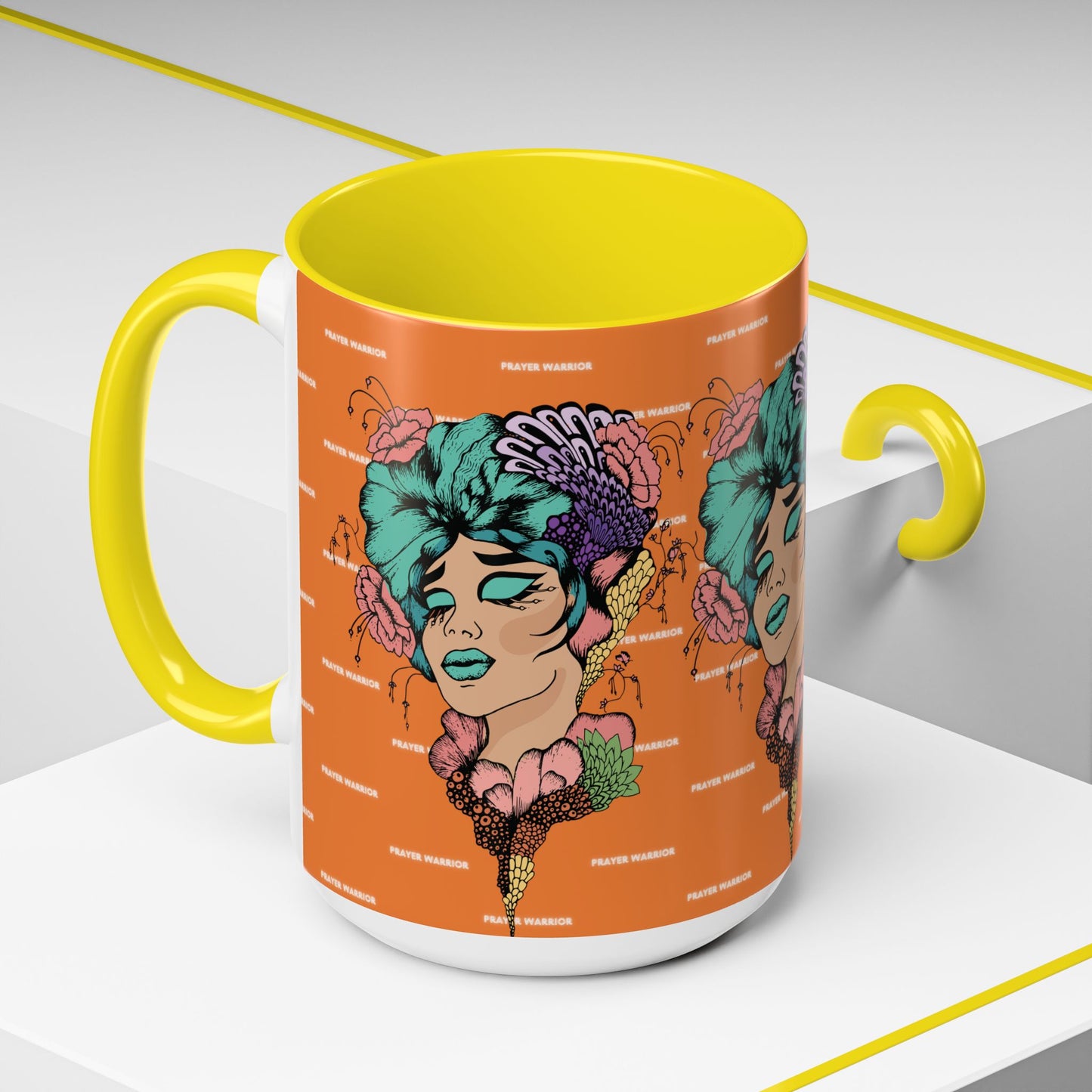 Prayer Warrior - Mug (Orange)
