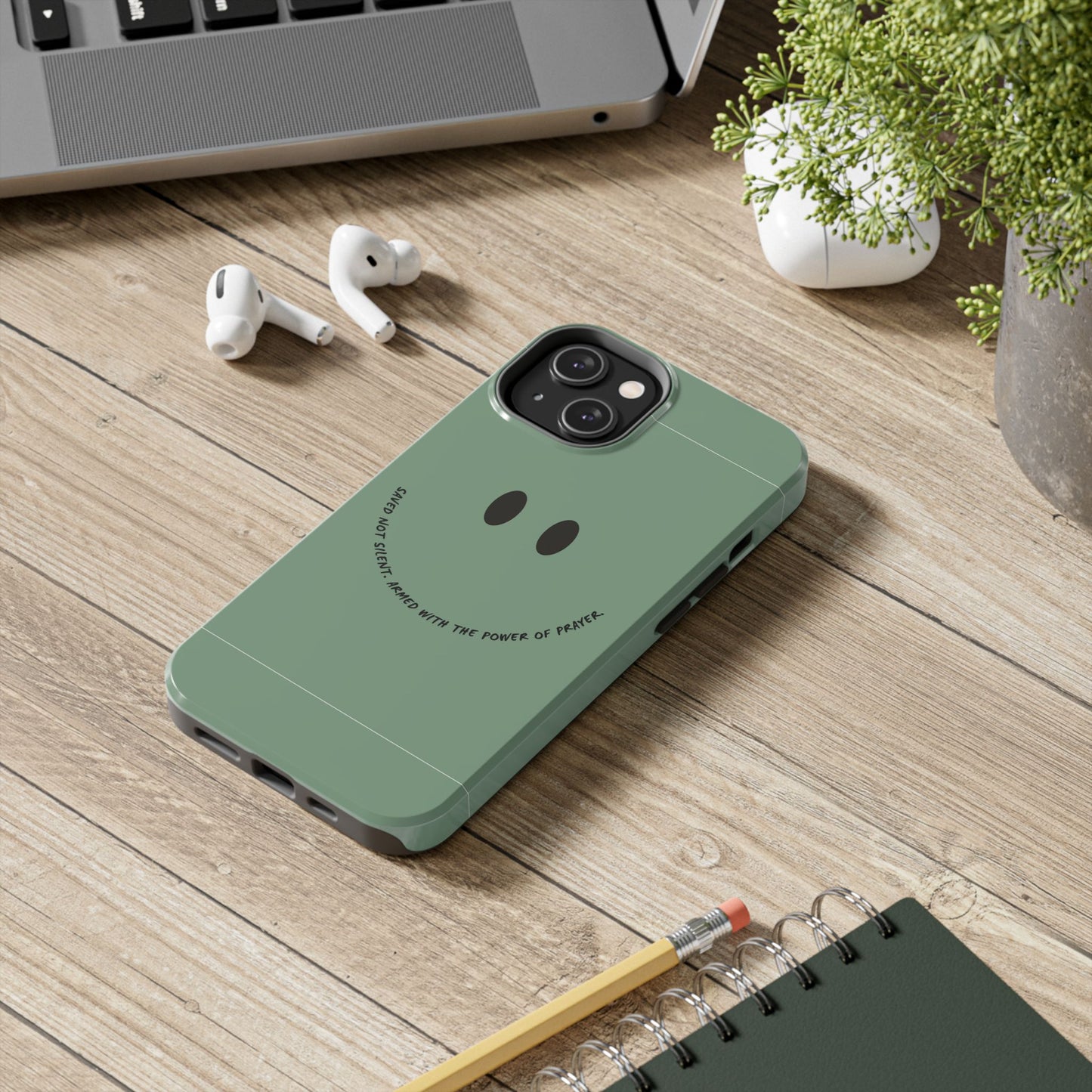 Tough Phone Case - 'Saved Not Silent''