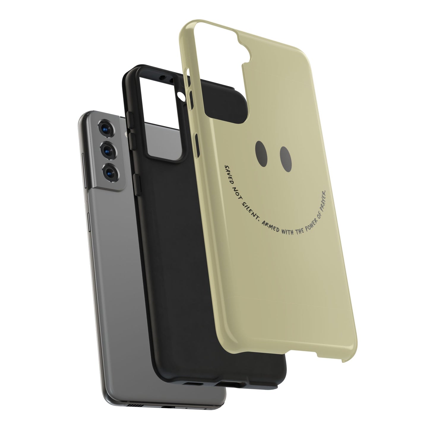 Tough Phone Case - 'Saved Not Silent''