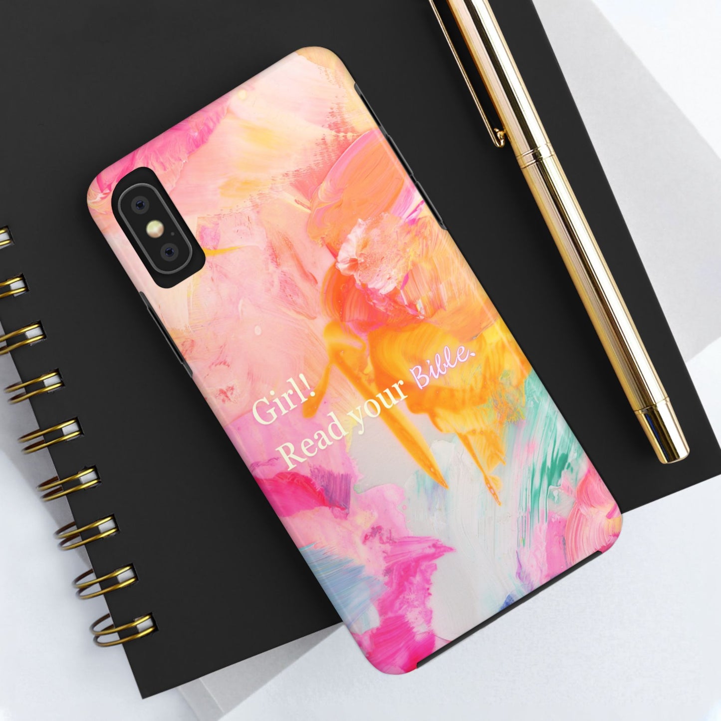Tough Phone Case - 'Girl! Read your Bible'