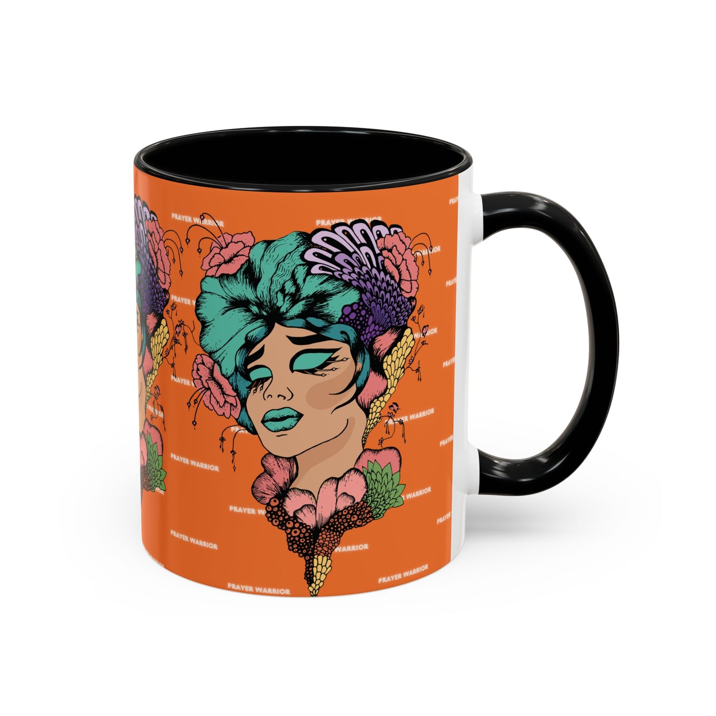 Prayer Warrior - Mug (Orange)