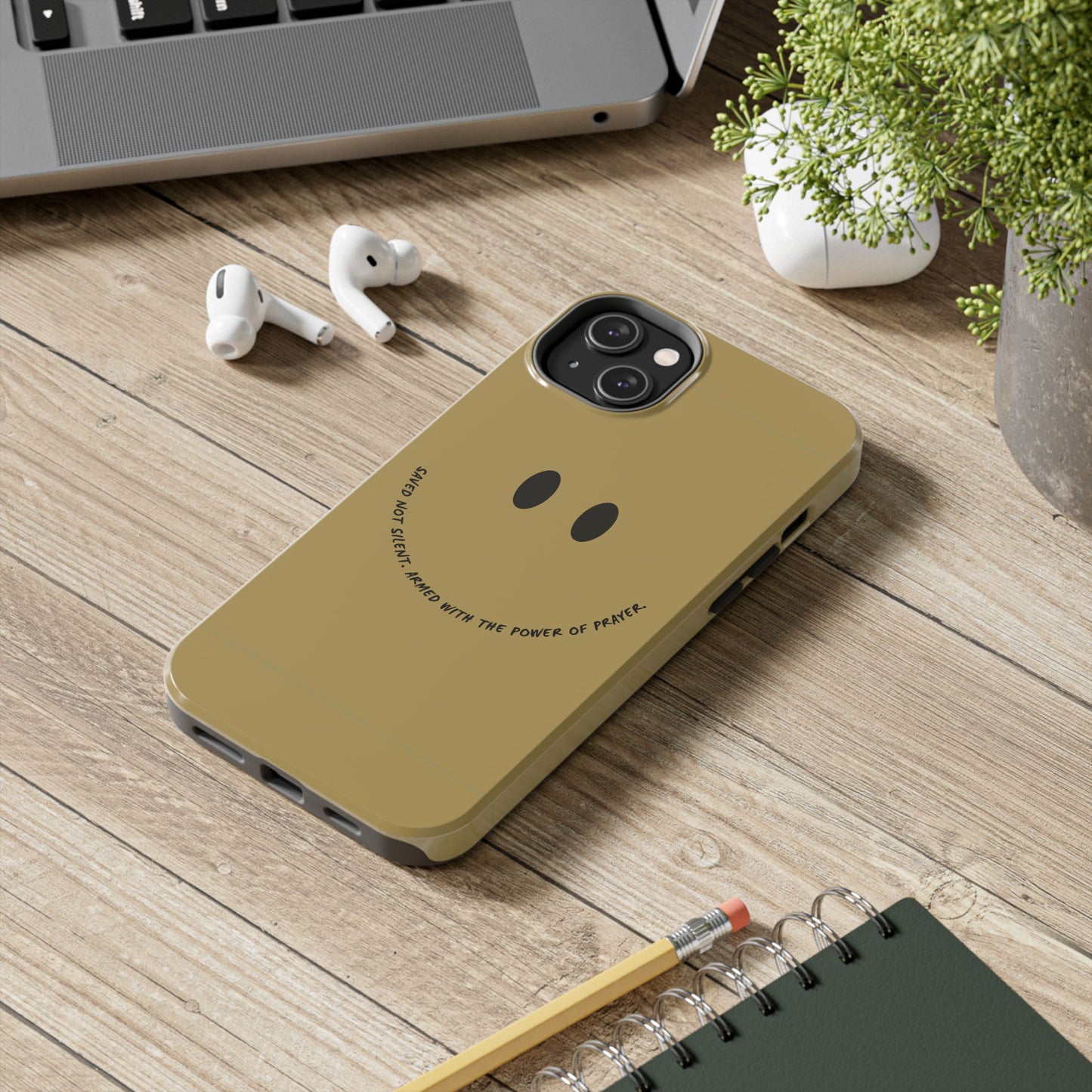 Tough Phone Case - 'Saved Not Silent''