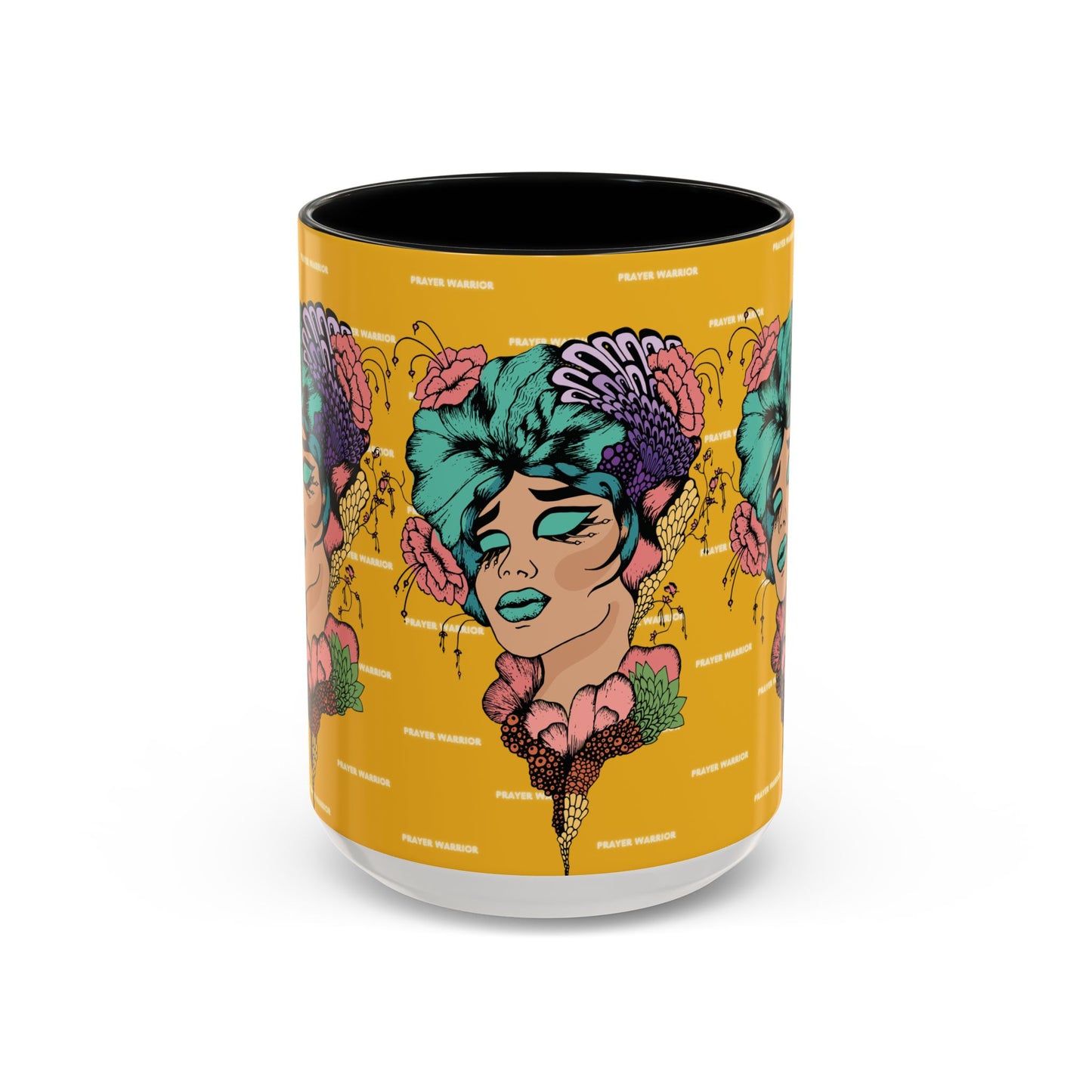 Prayer Warrior - Mug (Yellow)