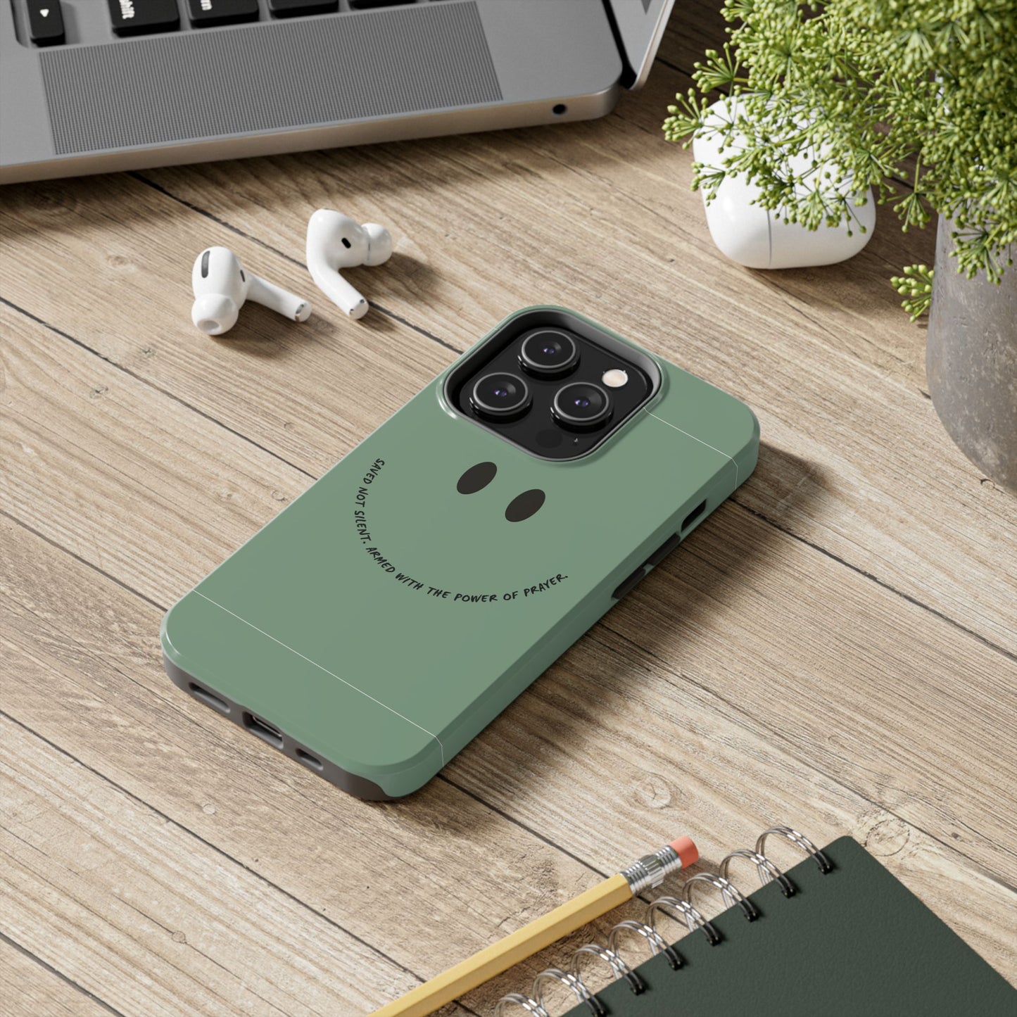 Tough Phone Case - 'Saved Not Silent''