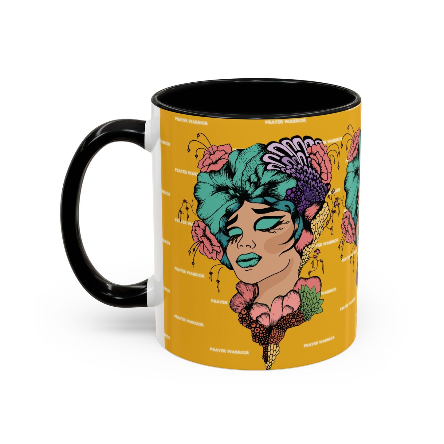 Prayer Warrior - Mug (Yellow)