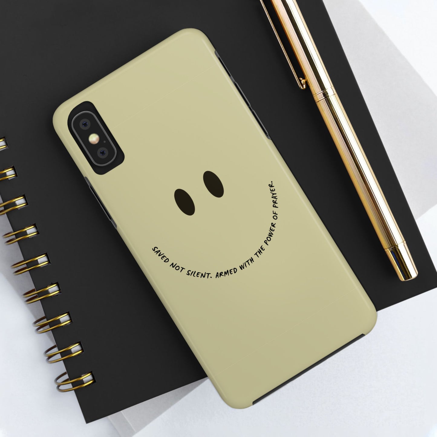 Tough Phone Case - 'Saved Not Silent''