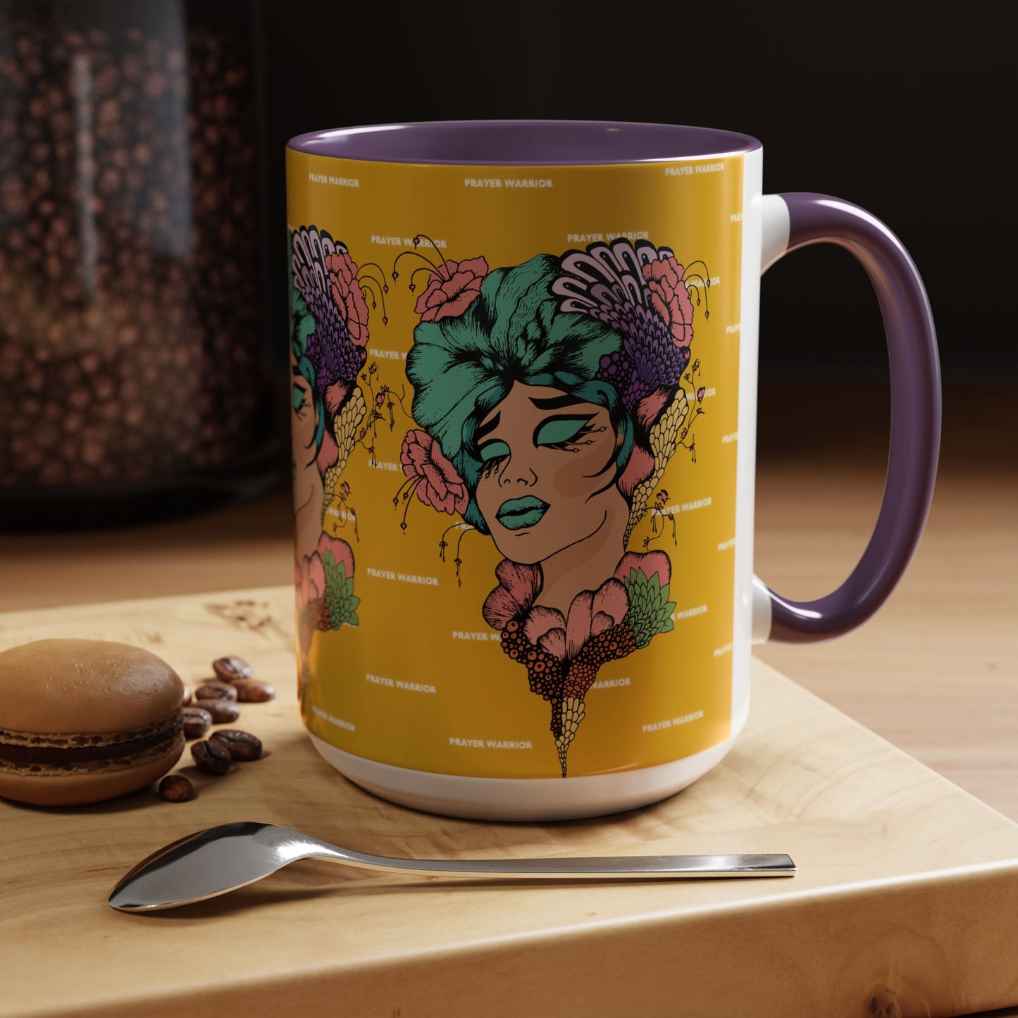 Prayer Warrior - Mug (Yellow)