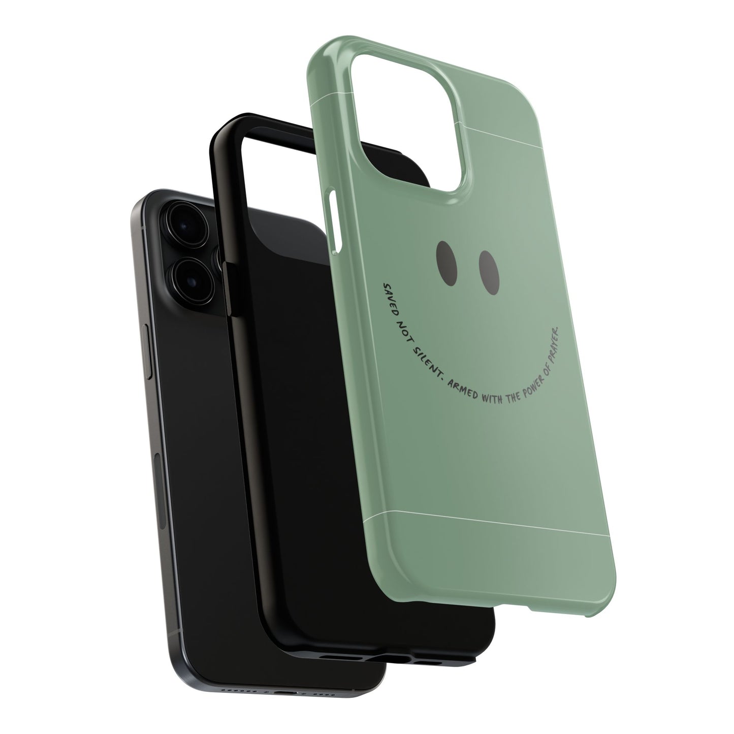 Tough Phone Case - 'Saved Not Silent''