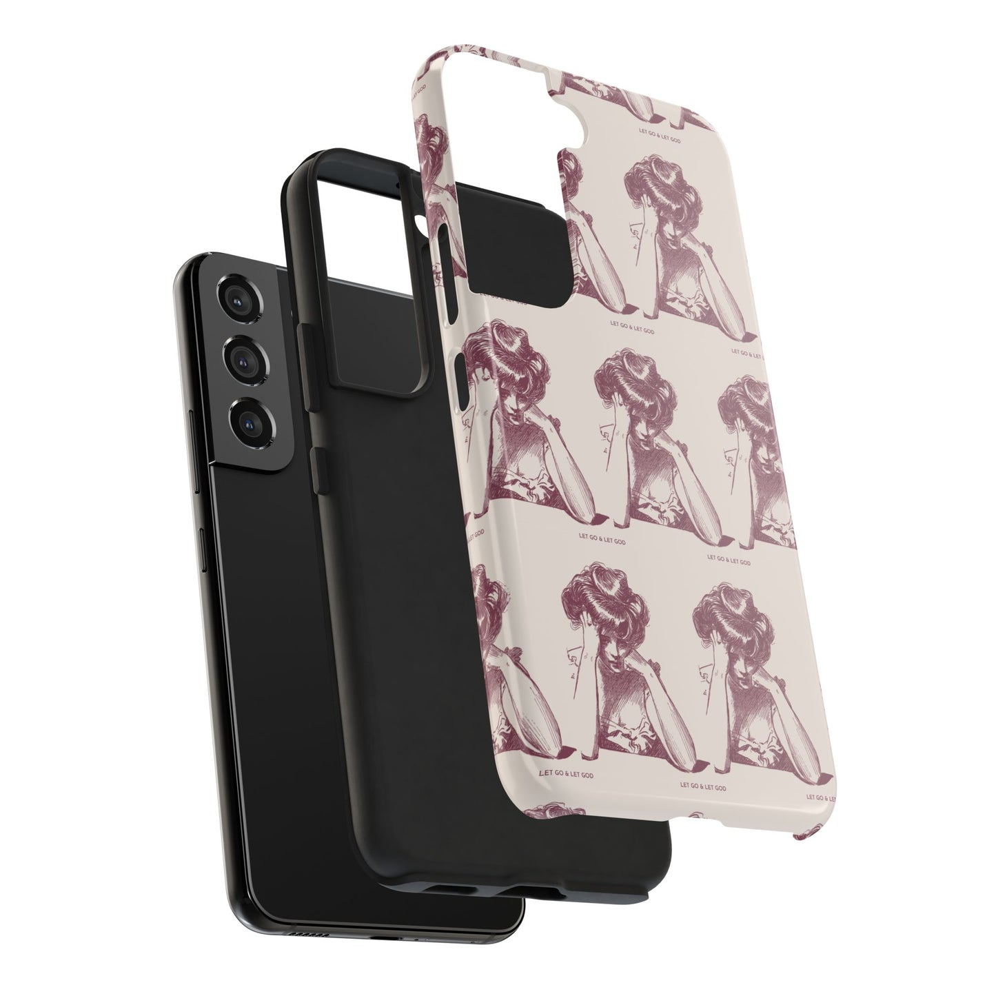 Tough Phone Case - 'Let Go & Let GOD'