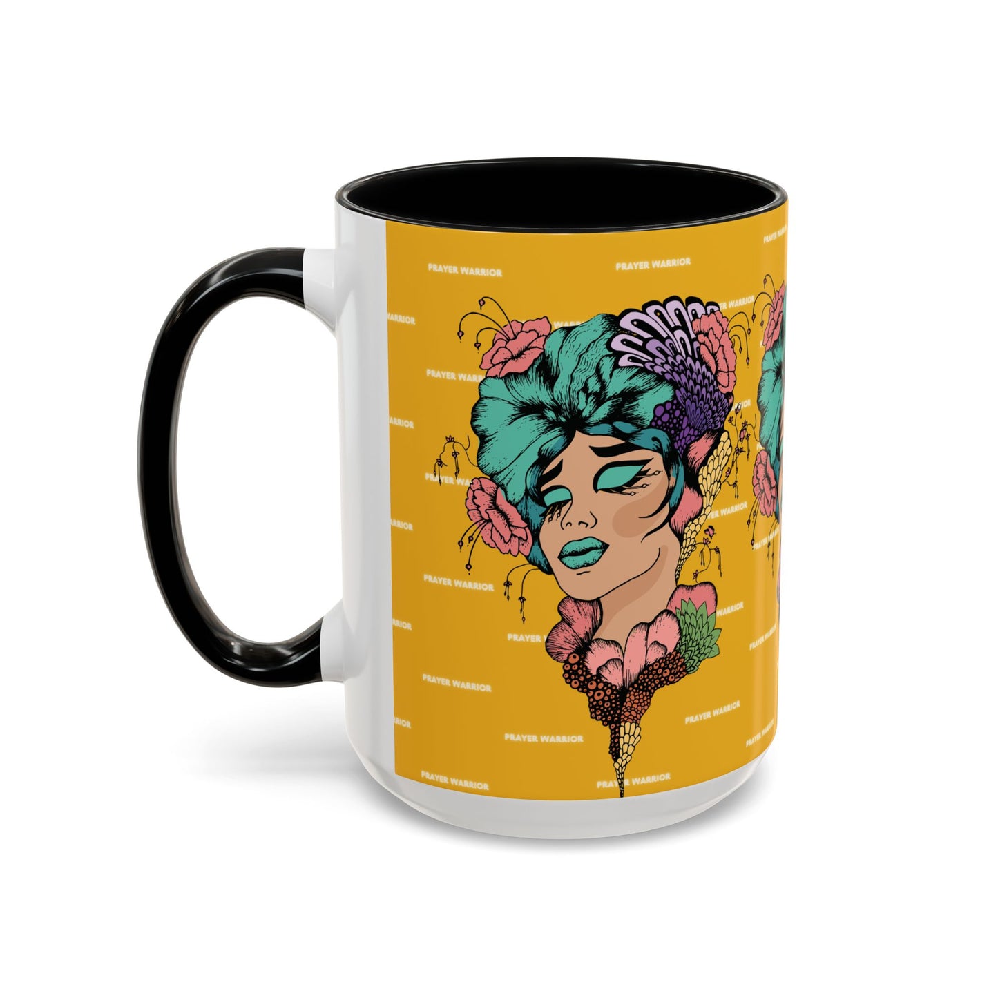 Prayer Warrior - Mug (Yellow)