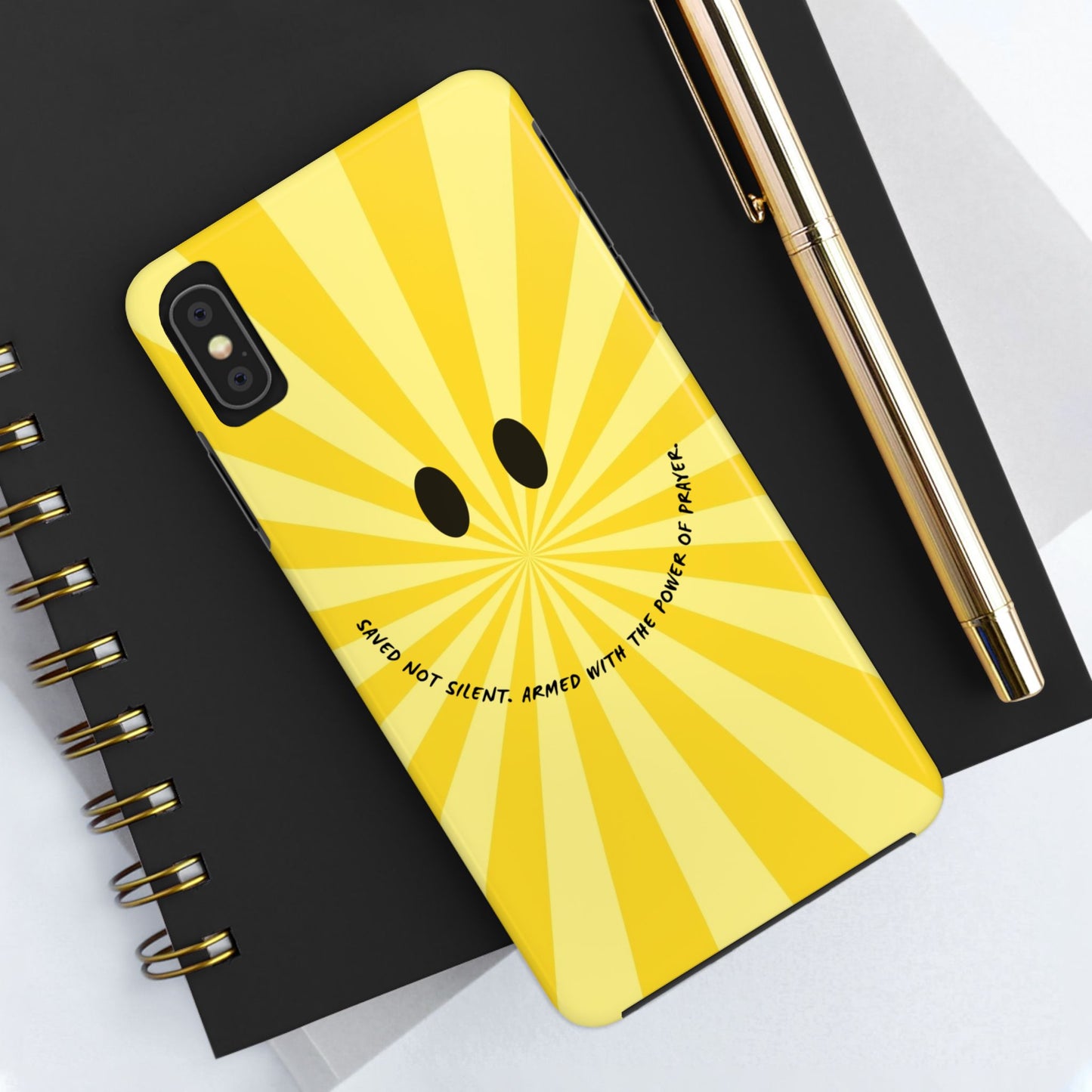 Tough Phone Case - 'Saved Not Silent''