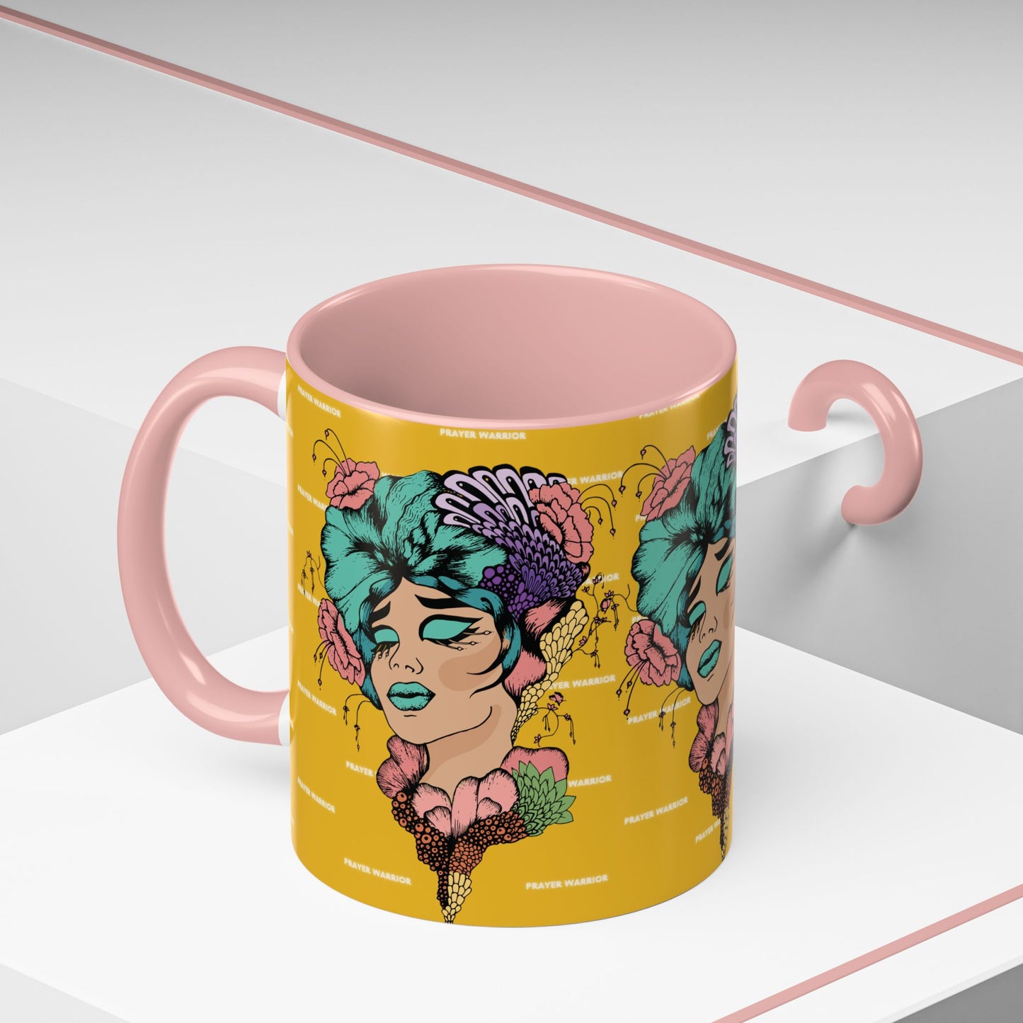 Prayer Warrior - Mug (Yellow)