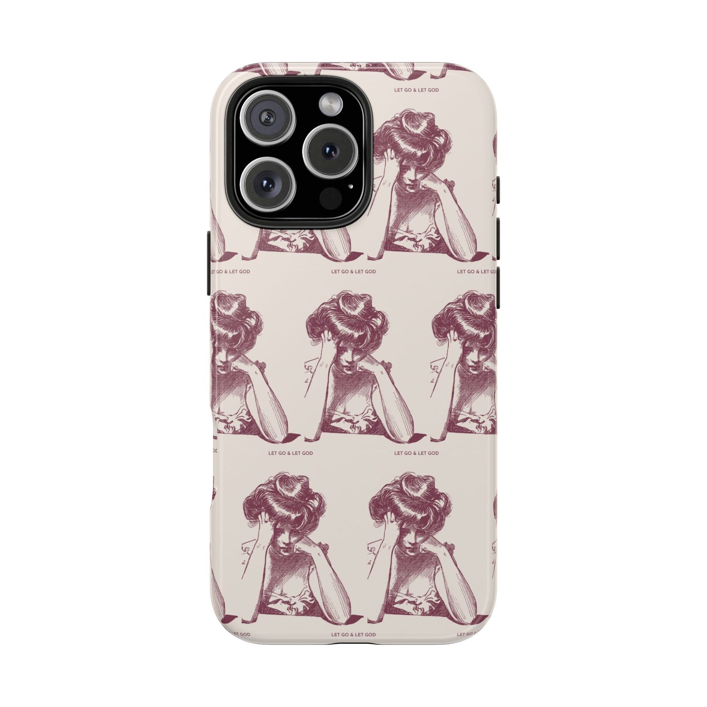 Tough Phone Case - 'Let Go & Let GOD'