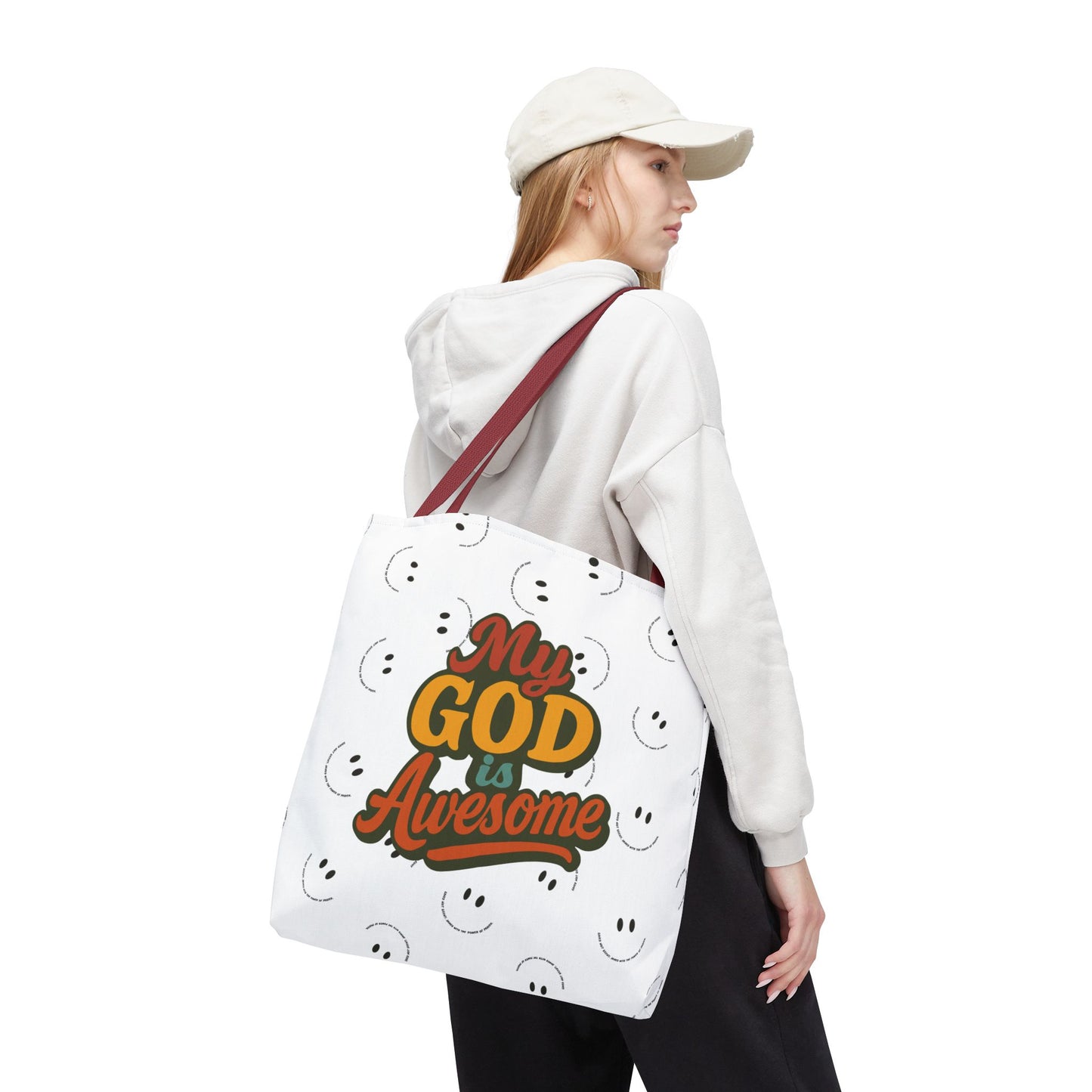 Saved Not Silent - Tote Bag (White)
