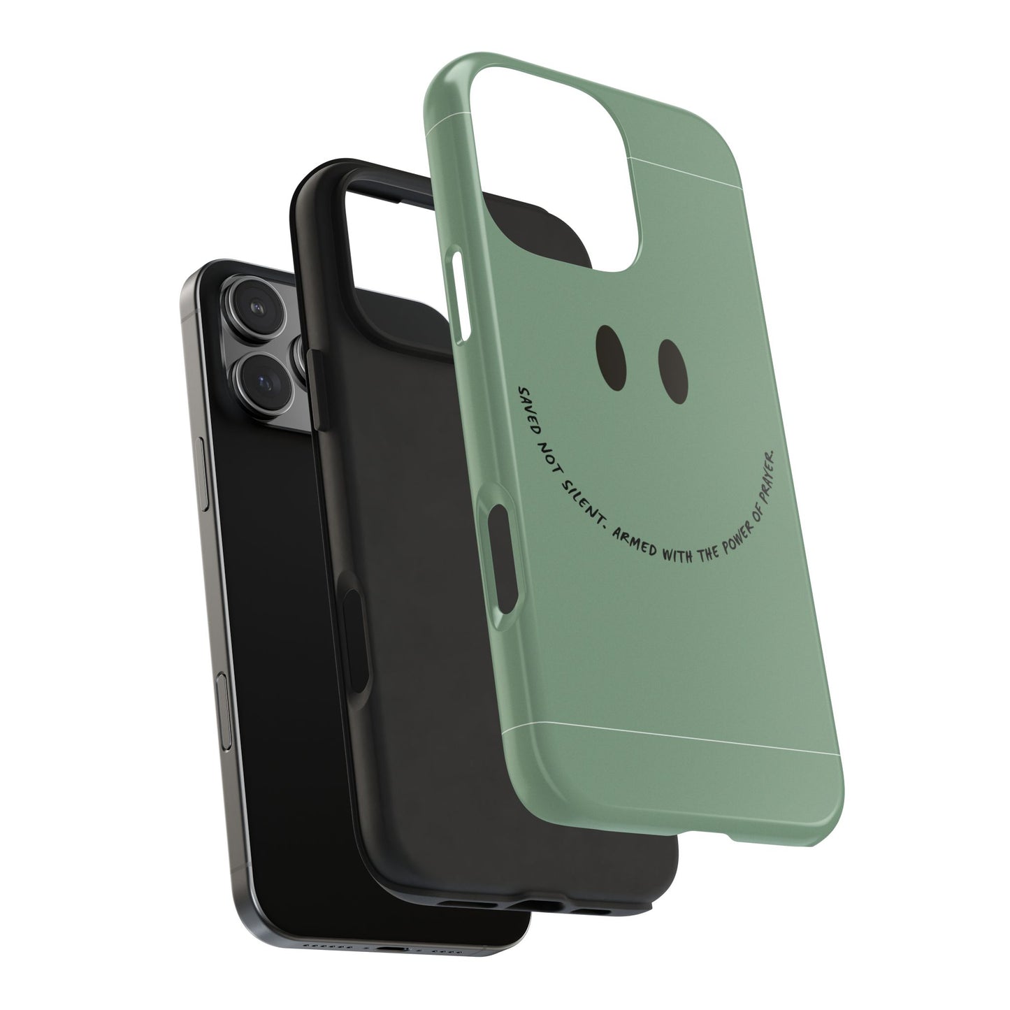 Tough Phone Case - 'Saved Not Silent''