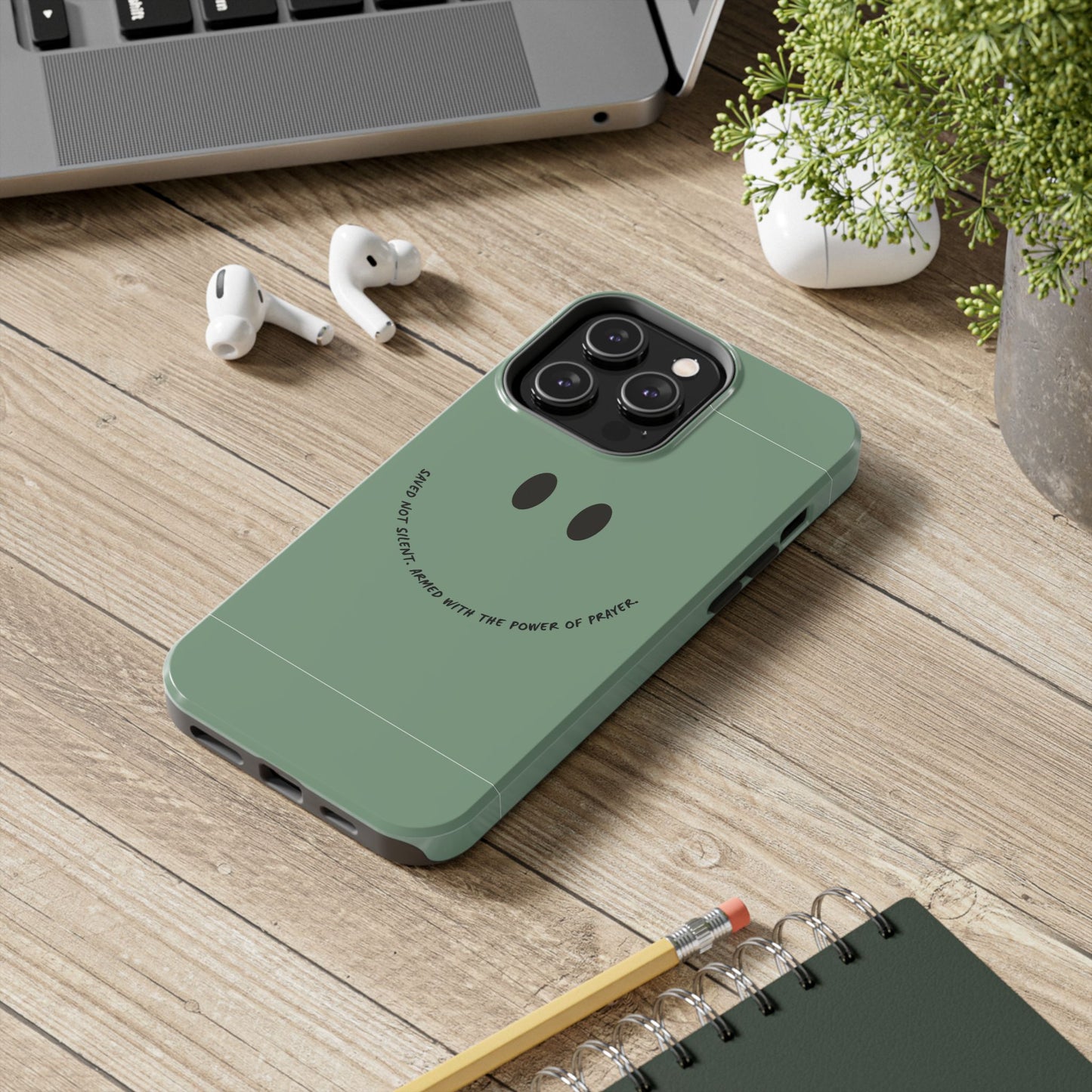 Tough Phone Case - 'Saved Not Silent''