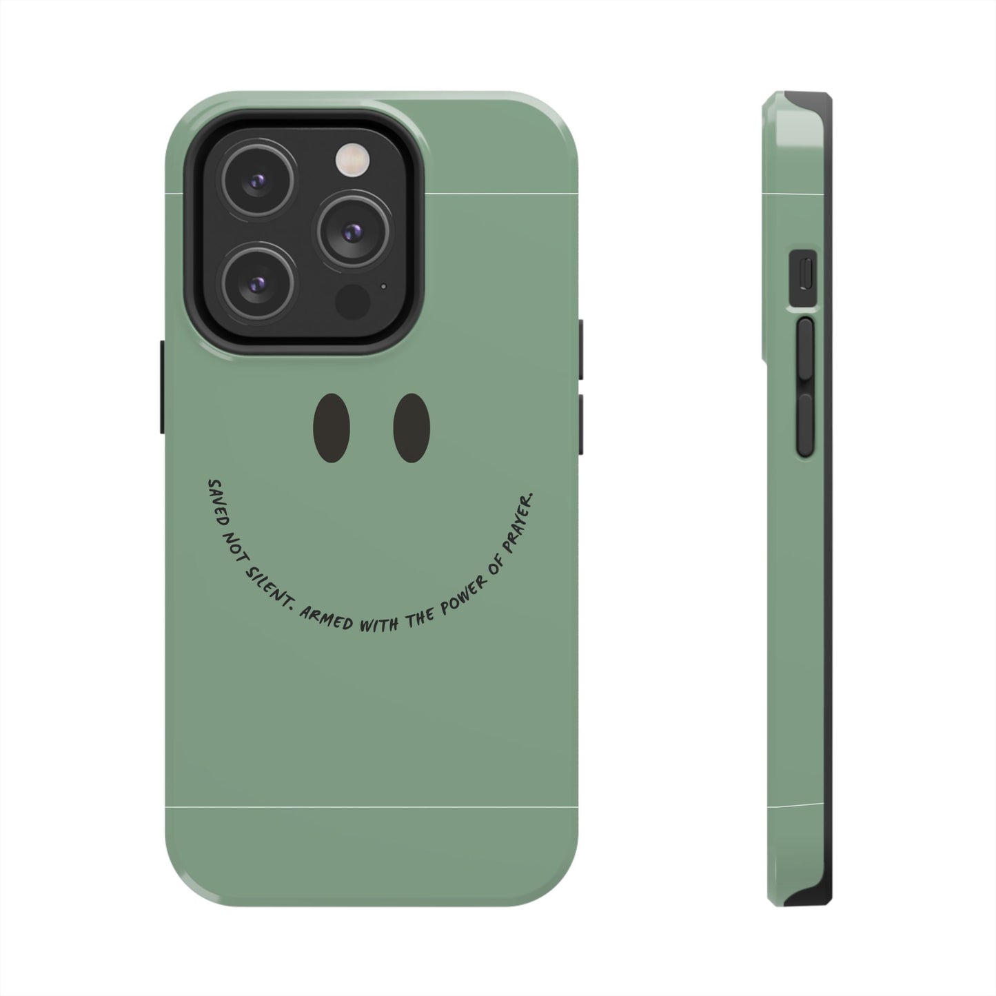 Tough Phone Case - 'Saved Not Silent''