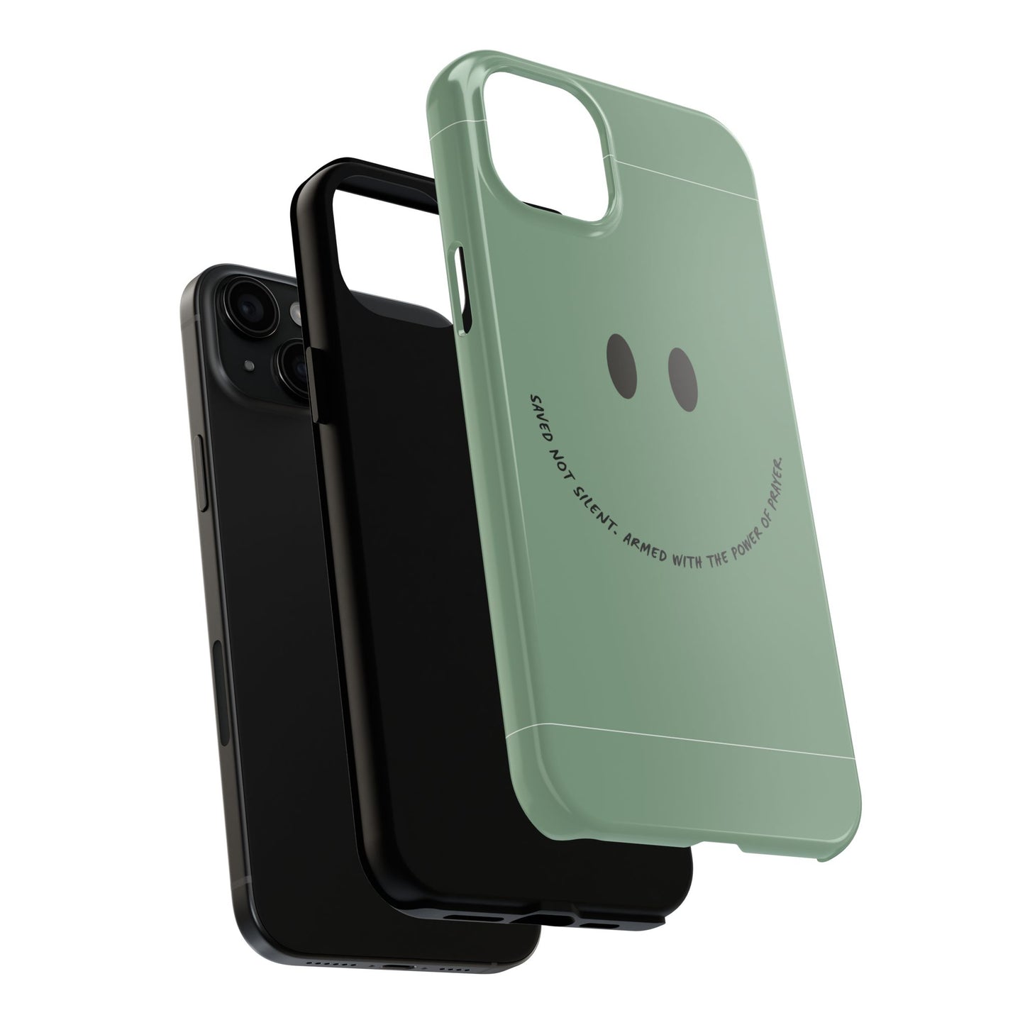 Tough Phone Case - 'Saved Not Silent''