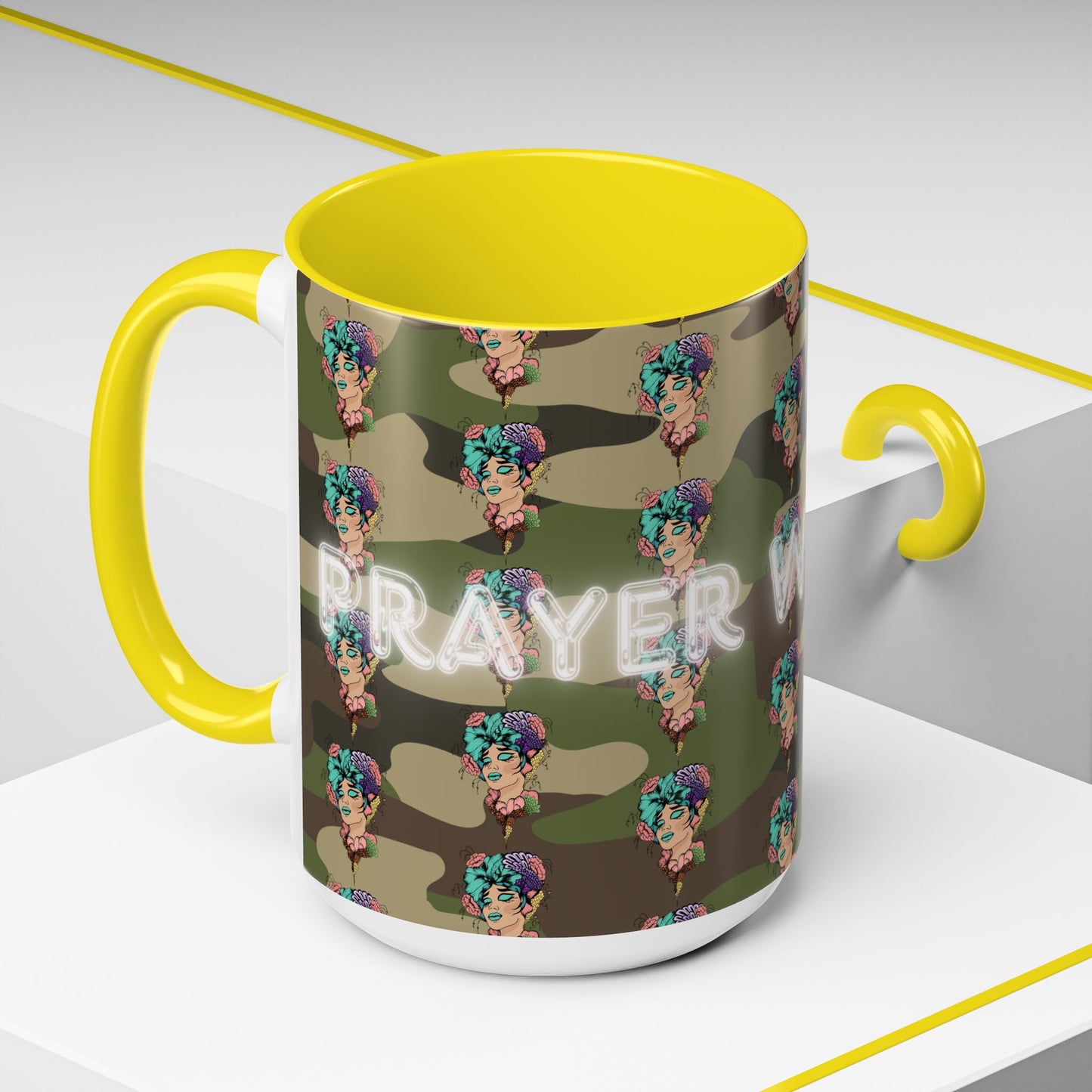 Prayer Warrior - Mug (Army)