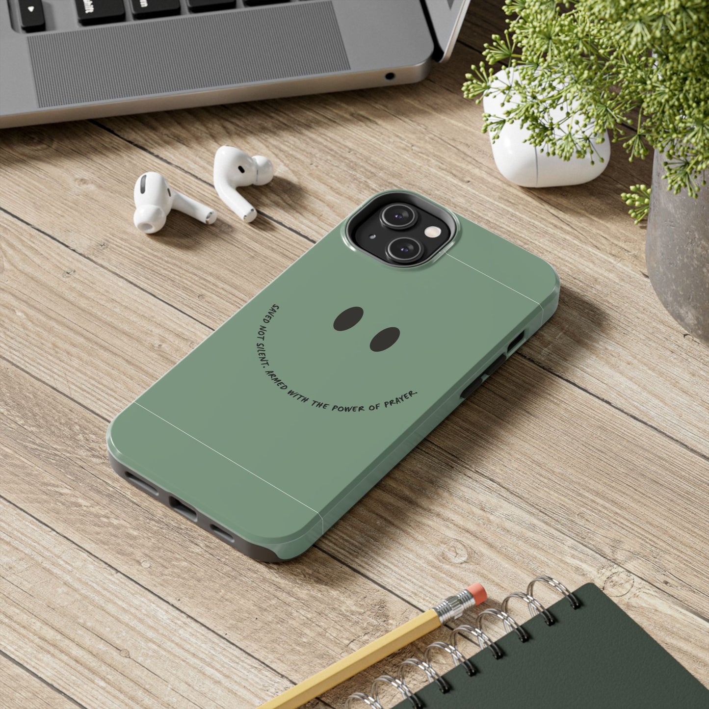 Tough Phone Case - 'Saved Not Silent''