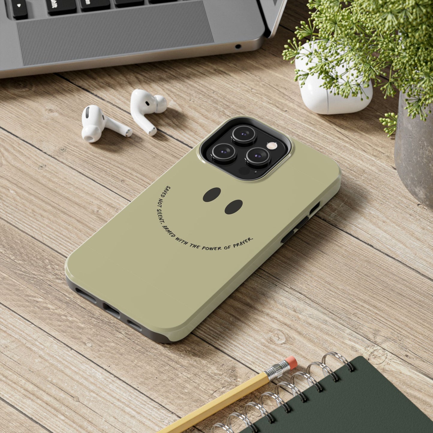 Tough Phone Case - 'Saved Not Silent''