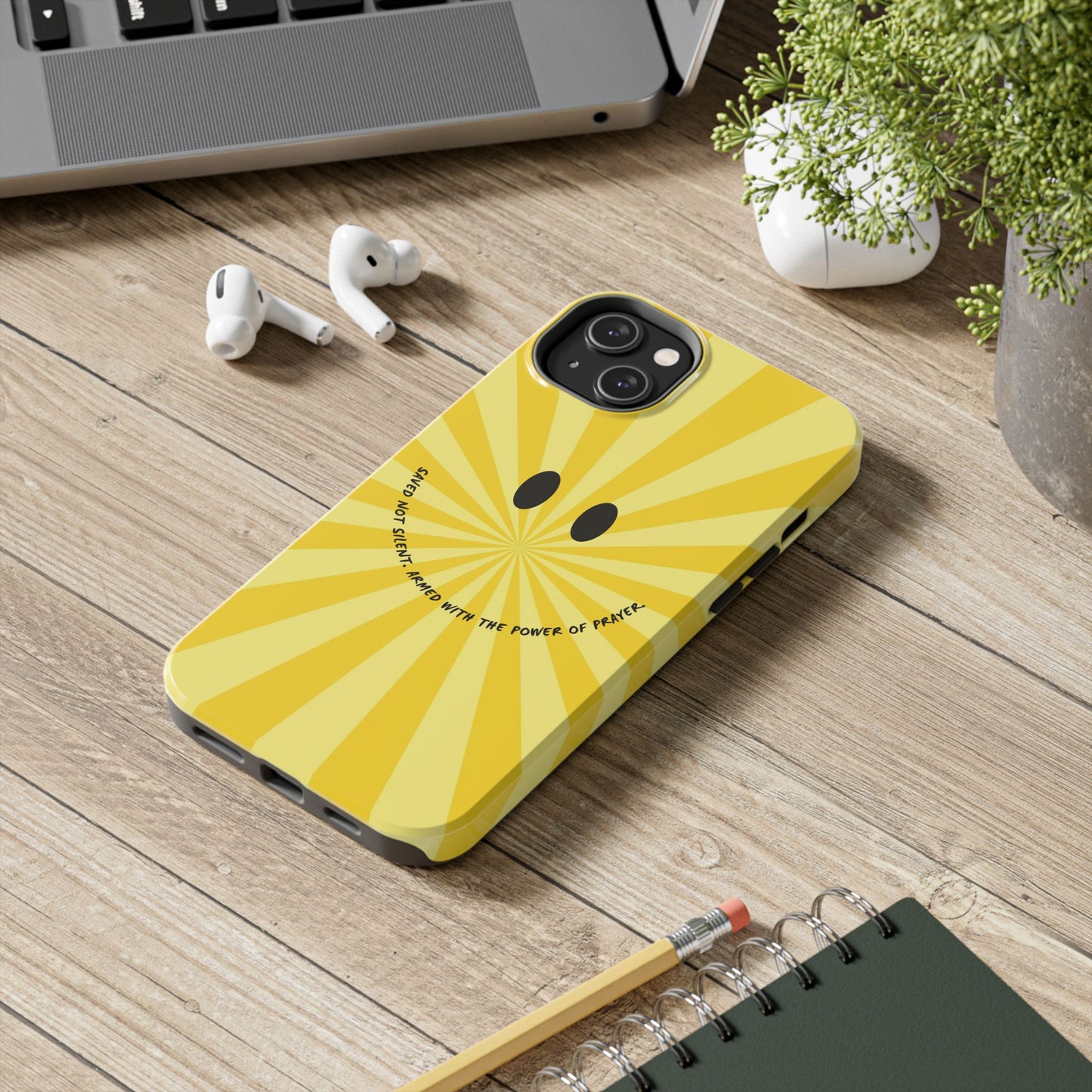 Tough Phone Case - 'Saved Not Silent''