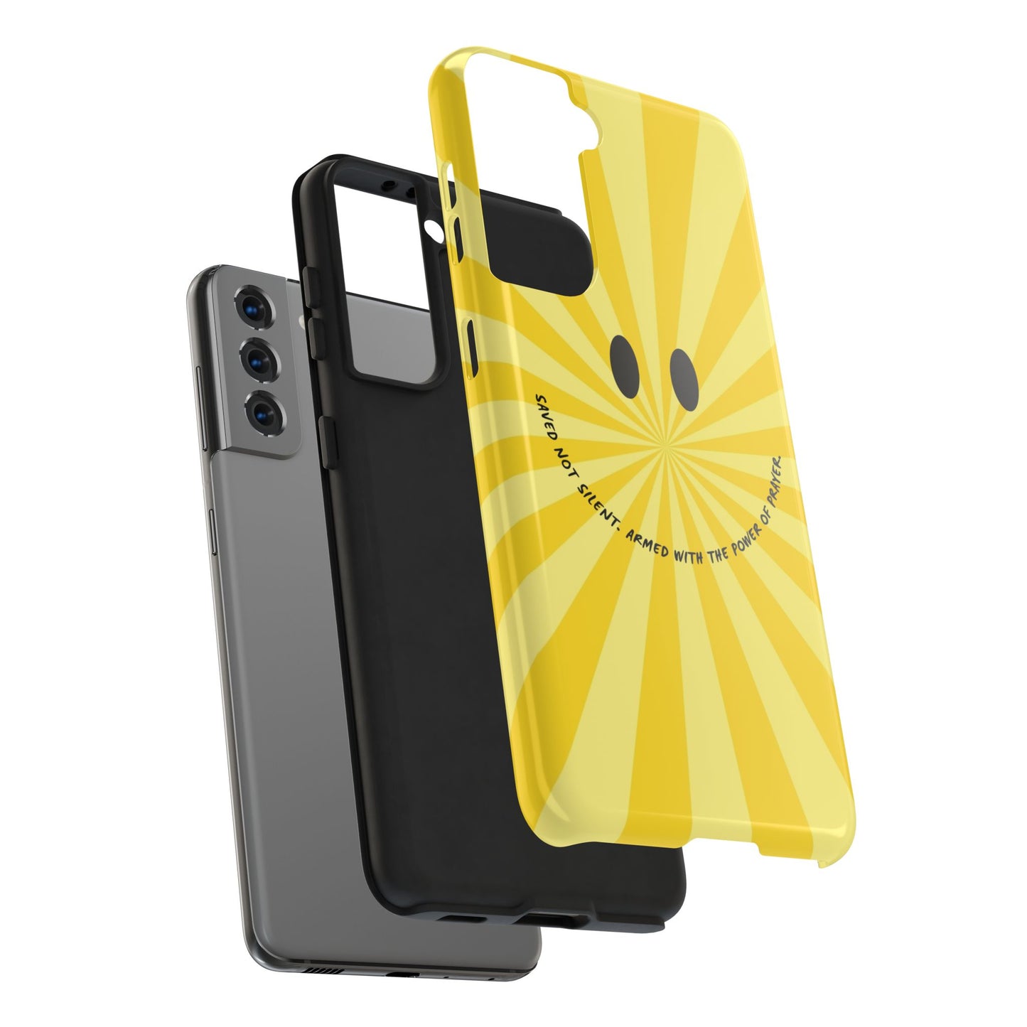 Tough Phone Case - 'Saved Not Silent''