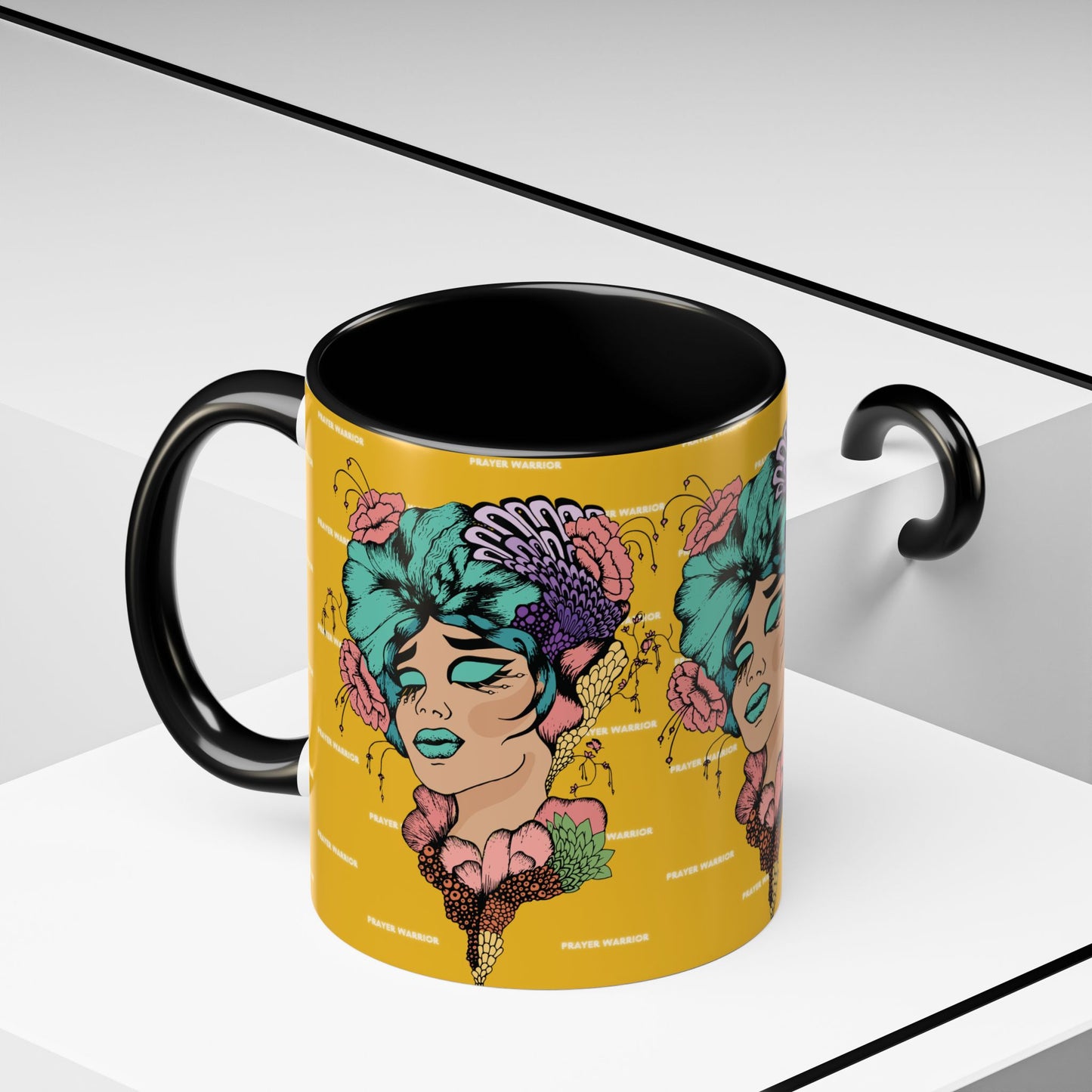 Prayer Warrior - Mug (Yellow)