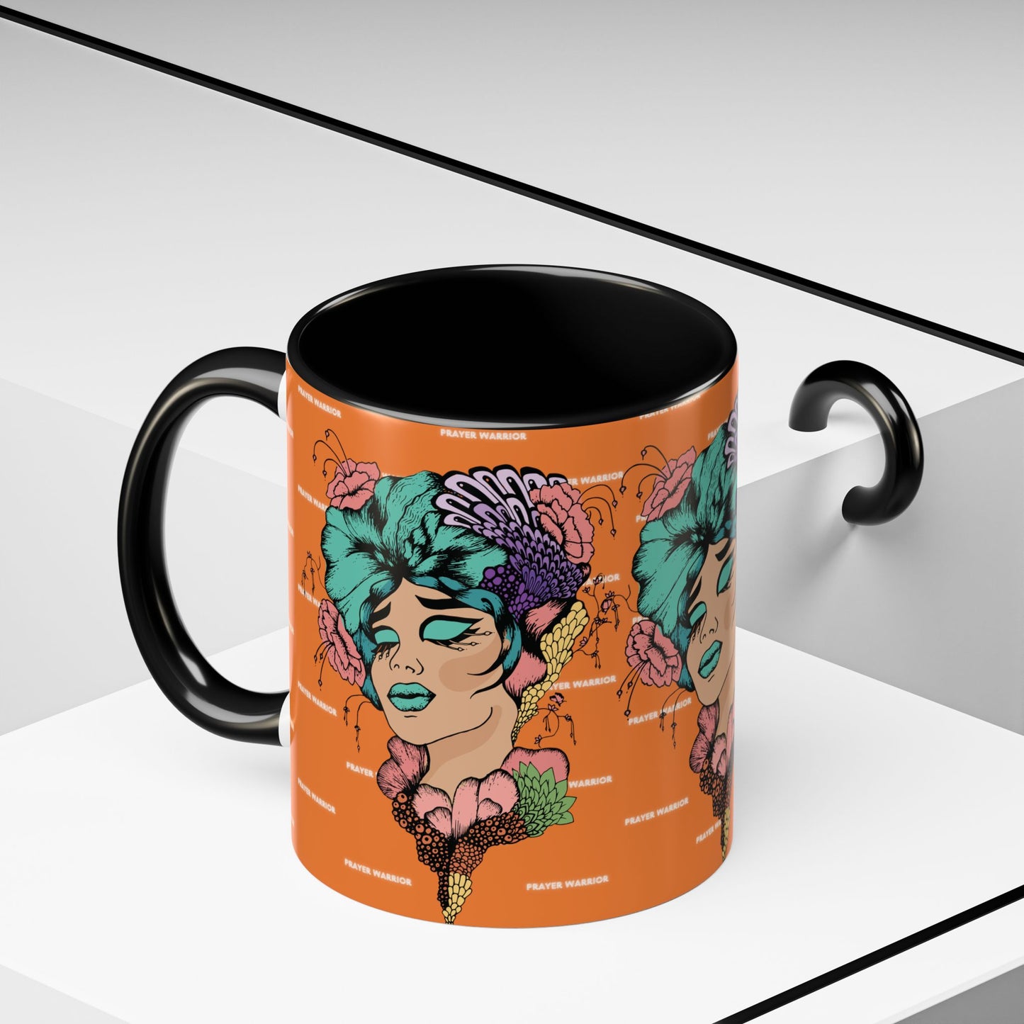 Prayer Warrior - Mug (Orange)
