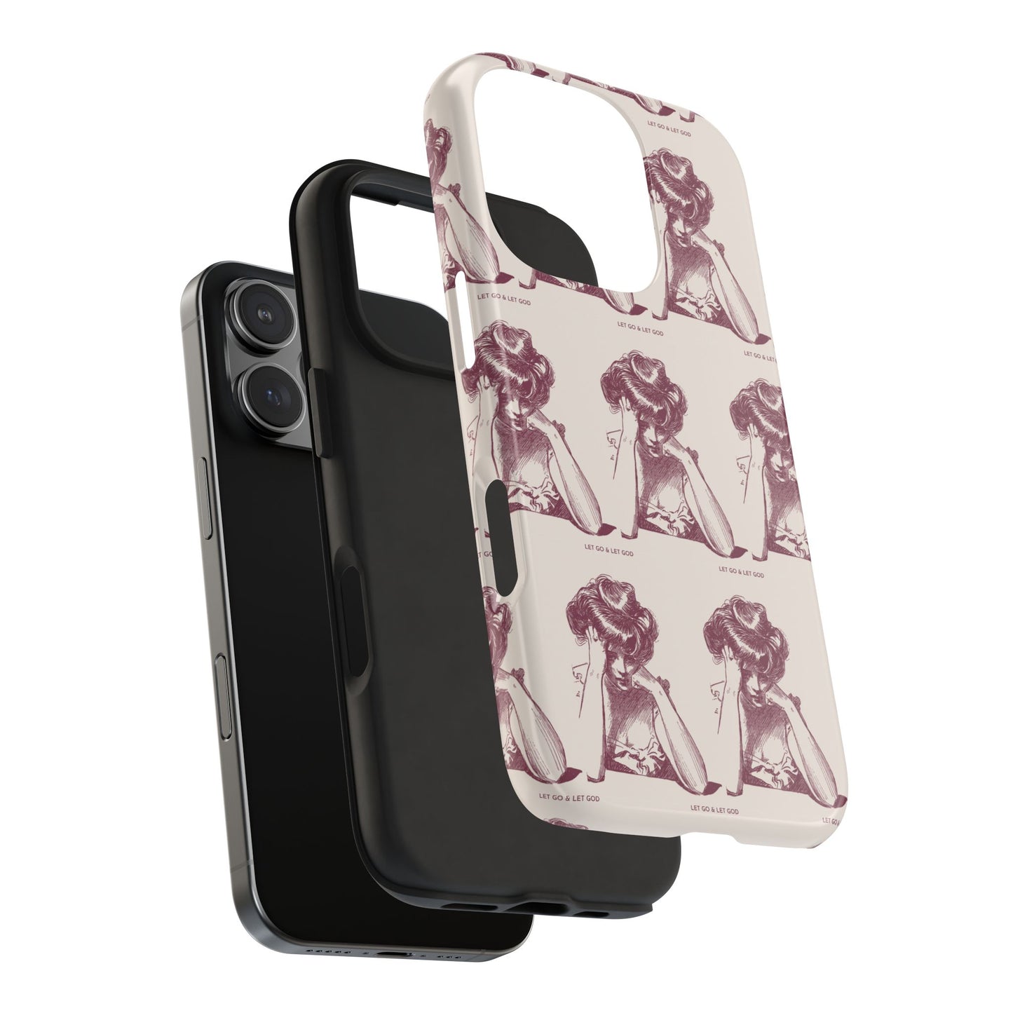 Tough Phone Case - 'Let Go & Let GOD'