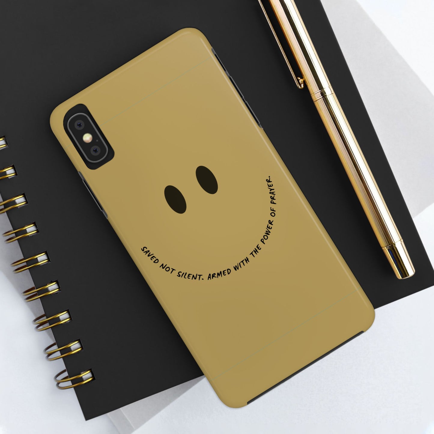 Tough Phone Case - 'Saved Not Silent''