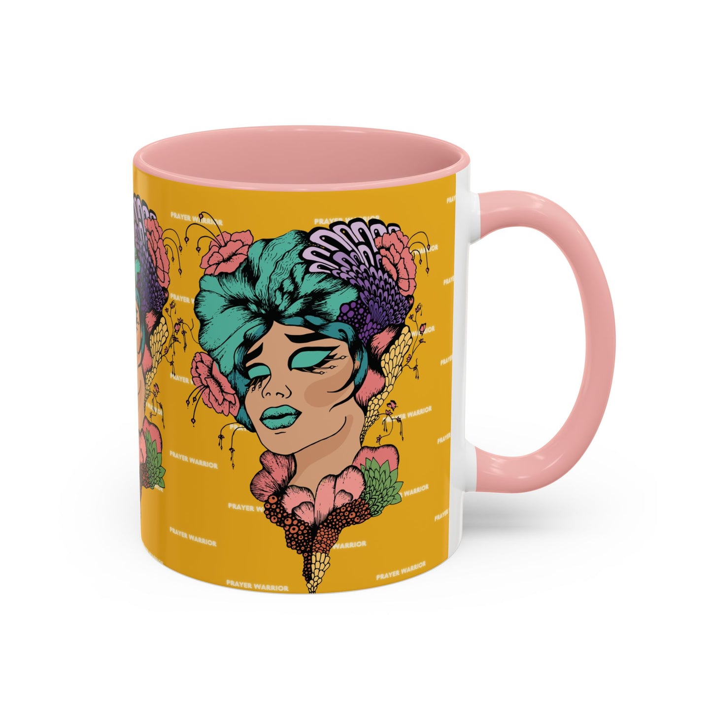 Prayer Warrior - Mug (Yellow)