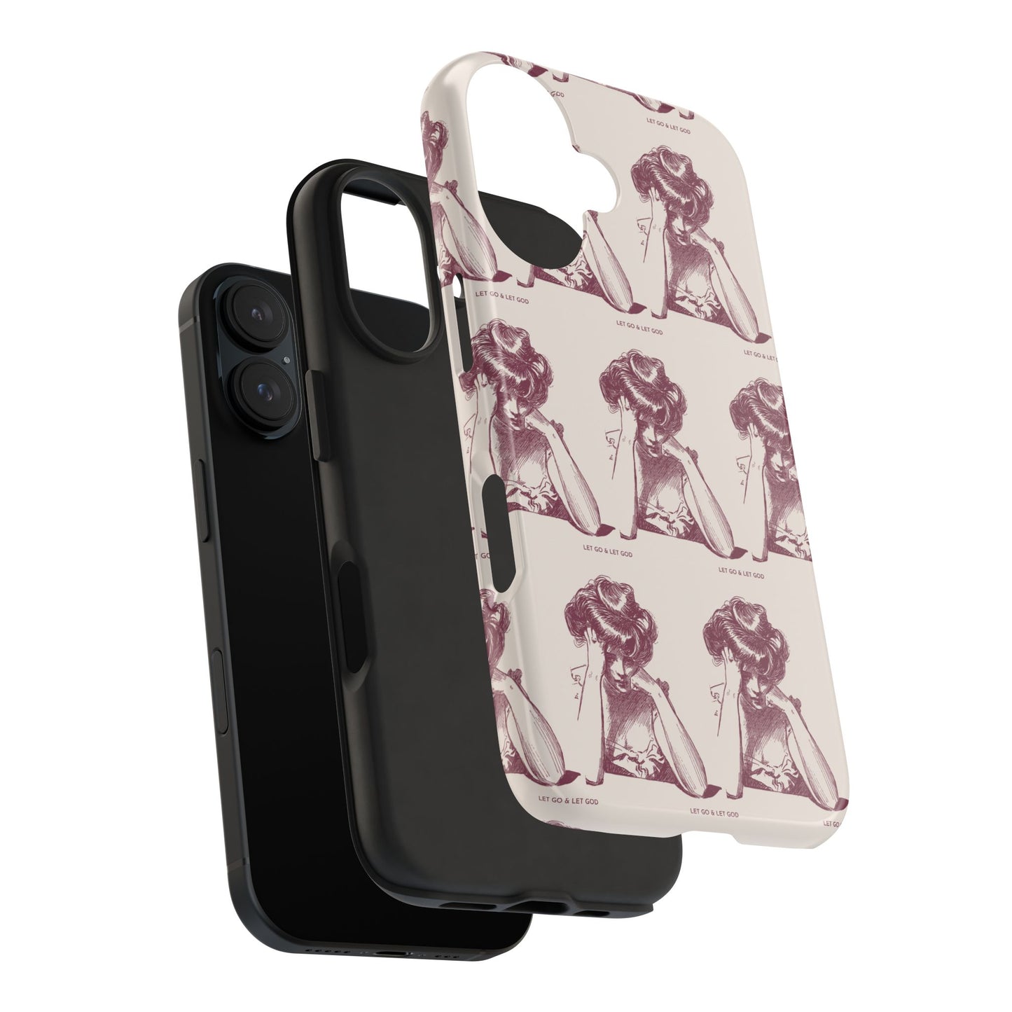 Tough Phone Case - 'Let Go & Let GOD'